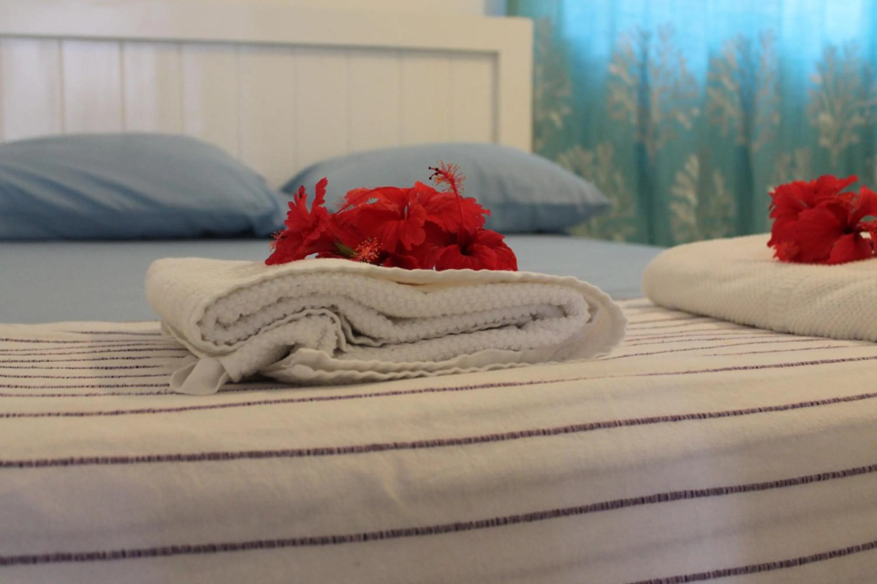 Decorative detail, Bed in B&B Villa Luna