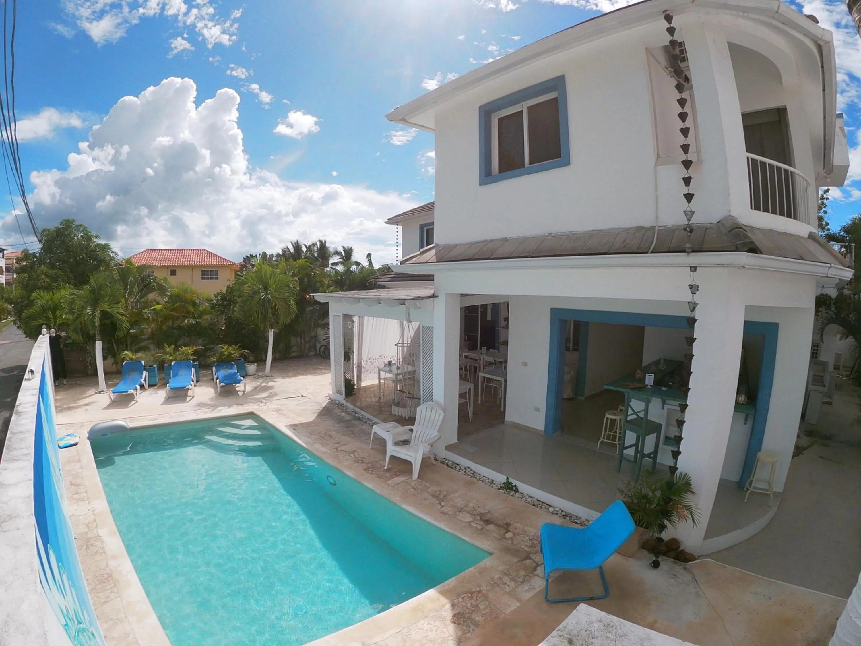 Property building in B&B Villa Luna