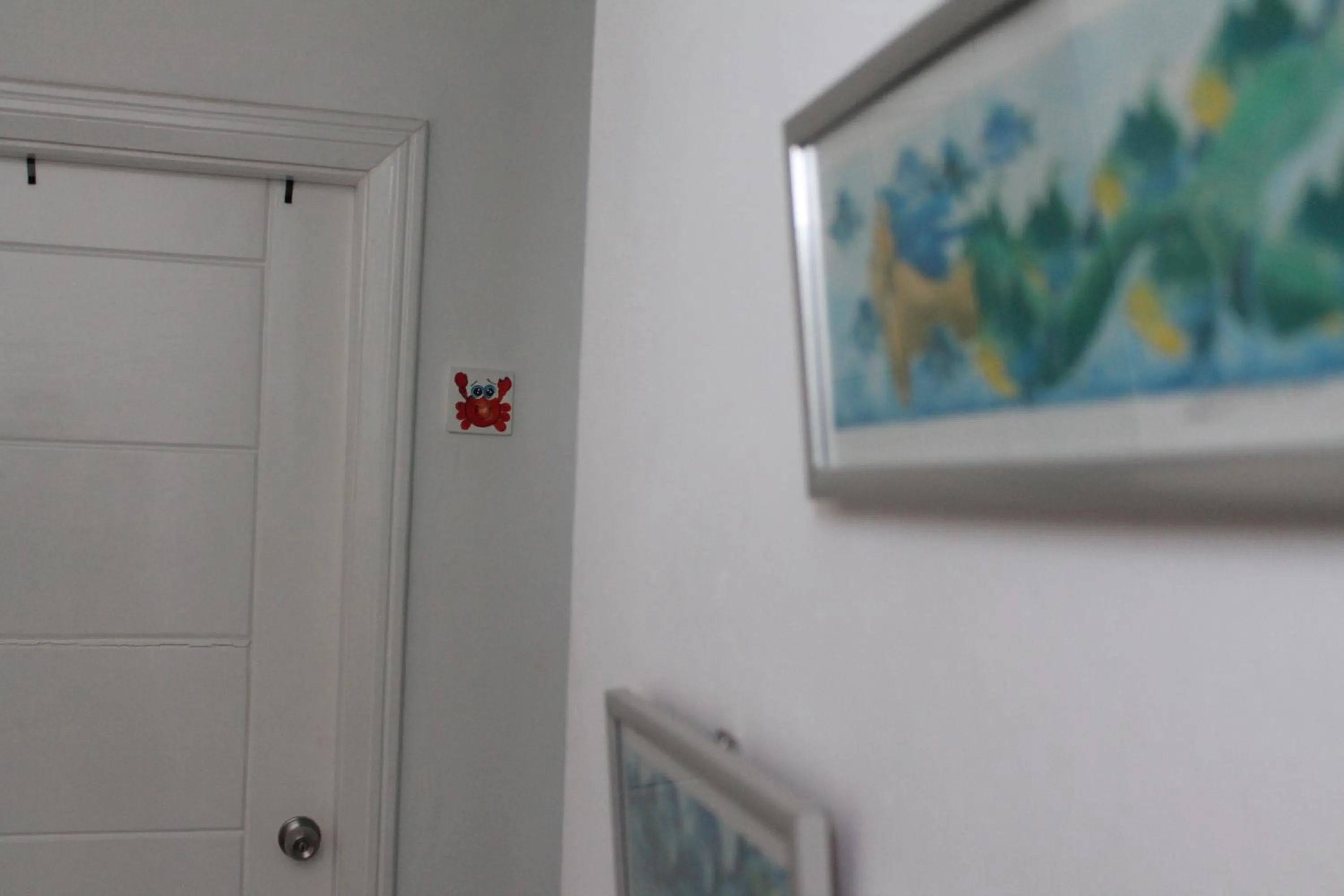 Decorative detail in B&B Villa Luna