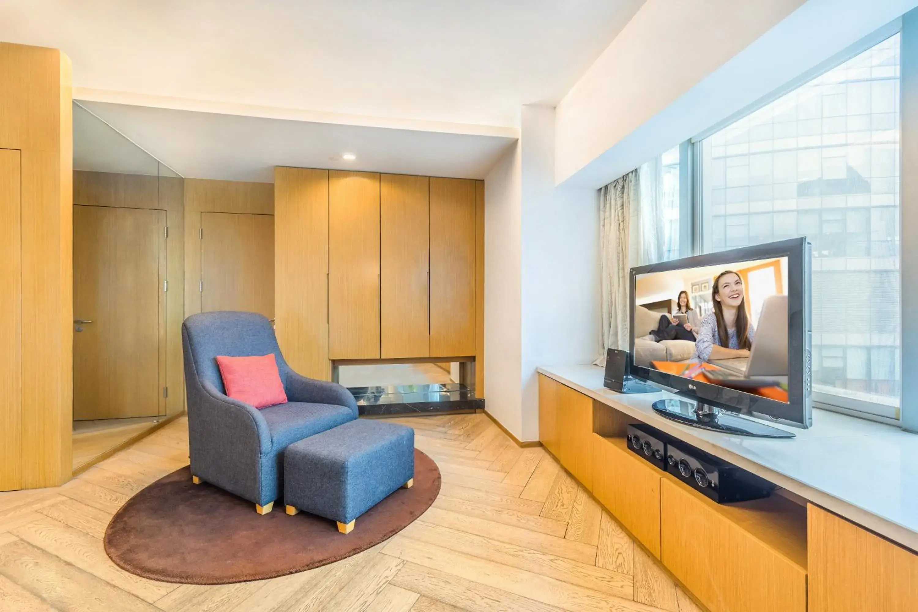 Bedroom in Somerset Riverview Chengdu-Near Tianfu Square Bedroom in Somerset Riverview Chengdu-Near Tianfu Square