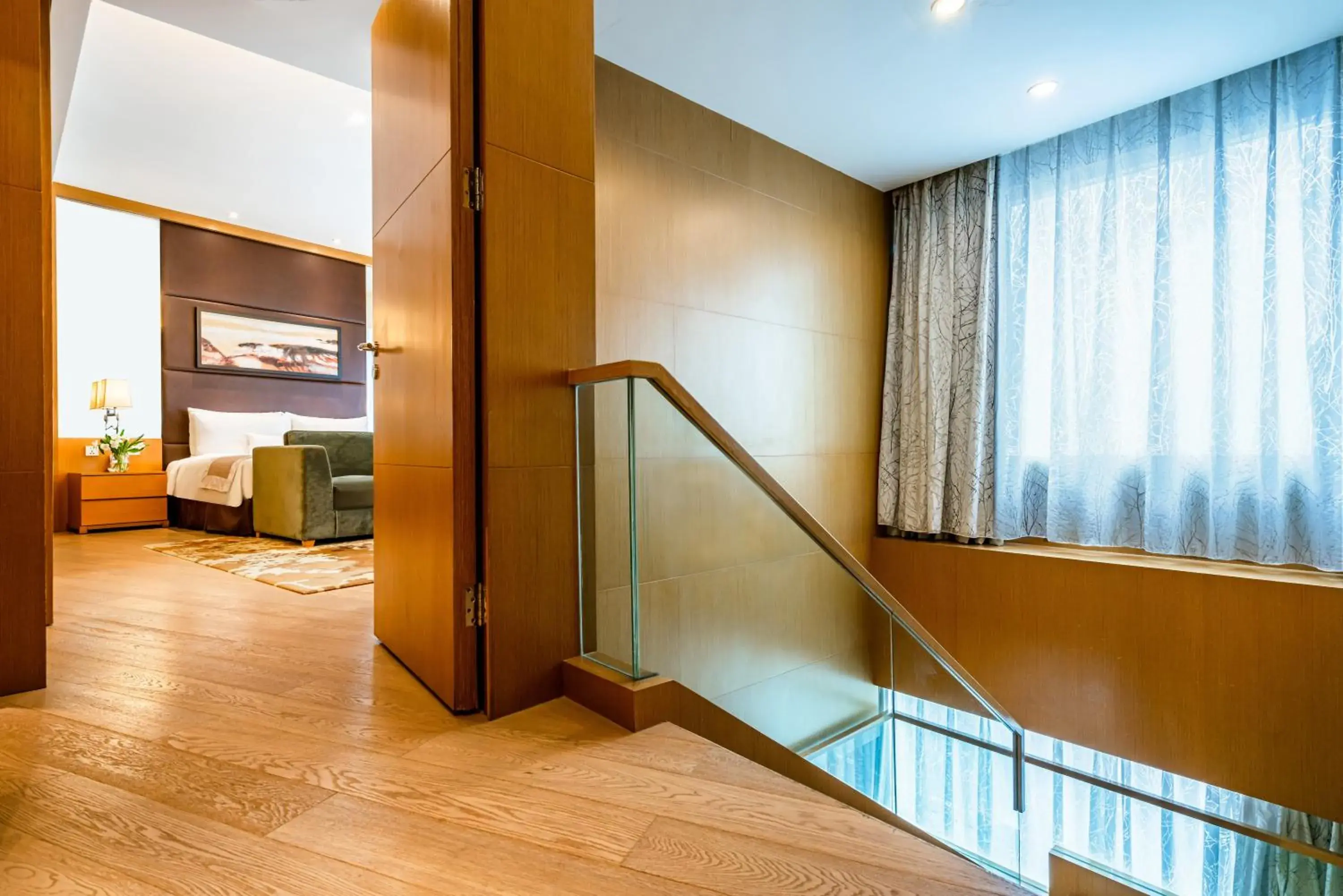 Seating area in Somerset Riverview Chengdu Seating area in Somerset Riverview Chengdu