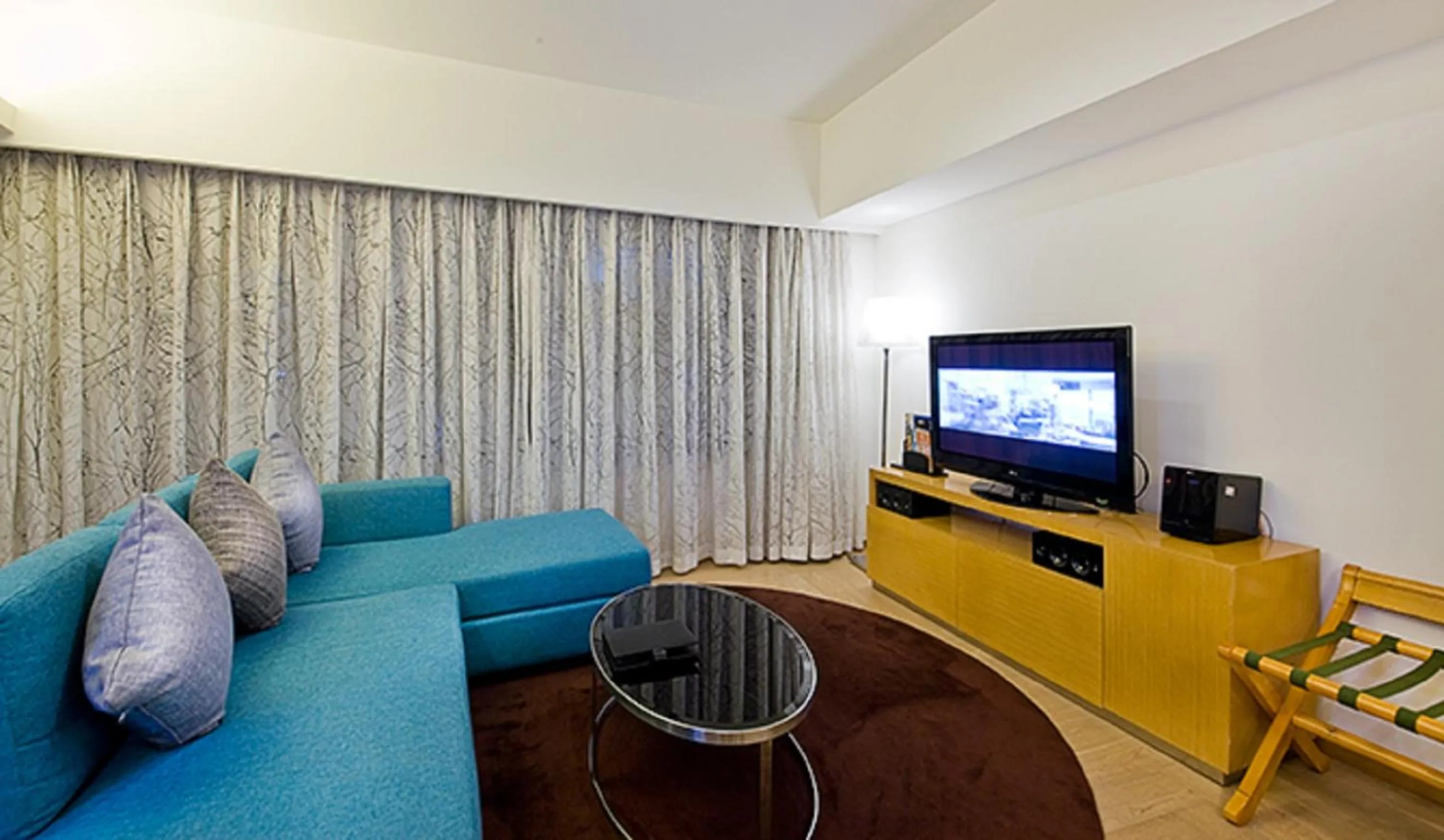 Living room in Somerset Riverview Chengdu-Near Tianfu Square