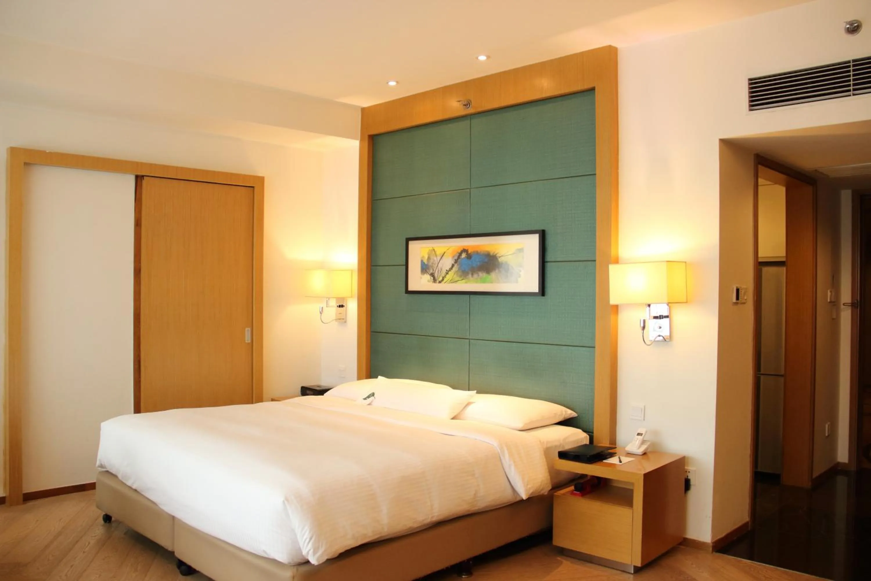 bunk bed, Bed in Somerset Riverview Chengdu-Near Tianfu Square