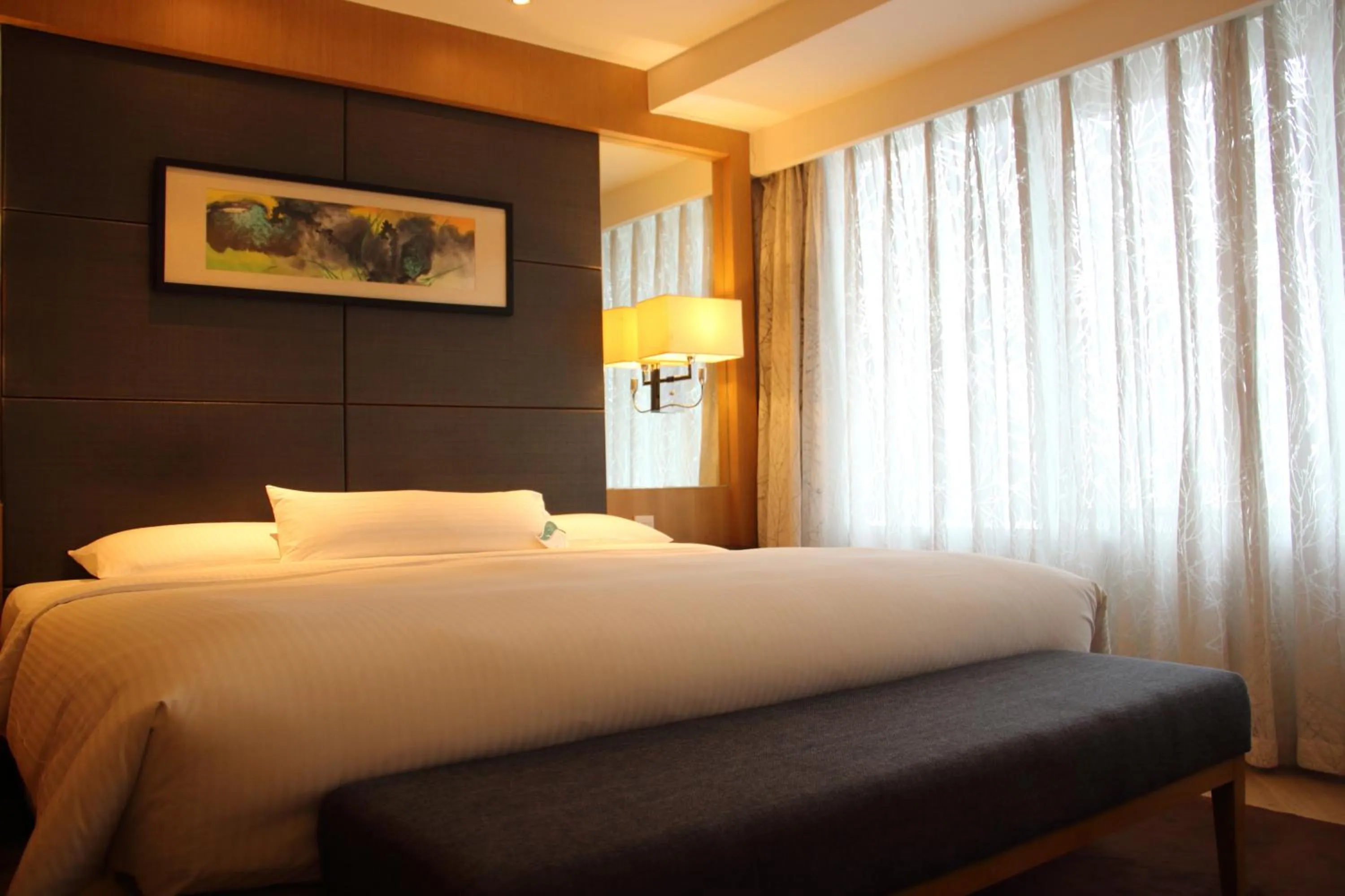 bunk bed, Bed in Somerset Riverview Chengdu-Near Tianfu Square