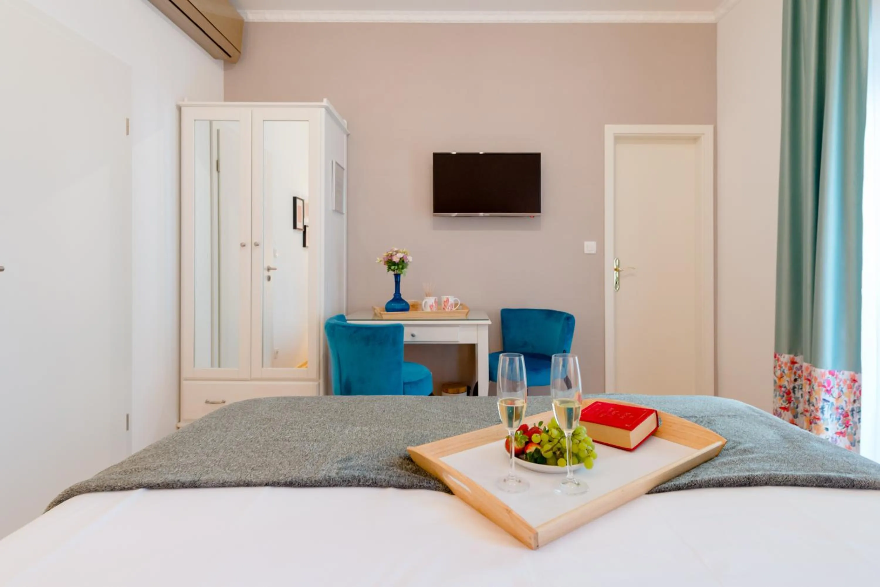 Bed in Deluxe Rooms Tramonto