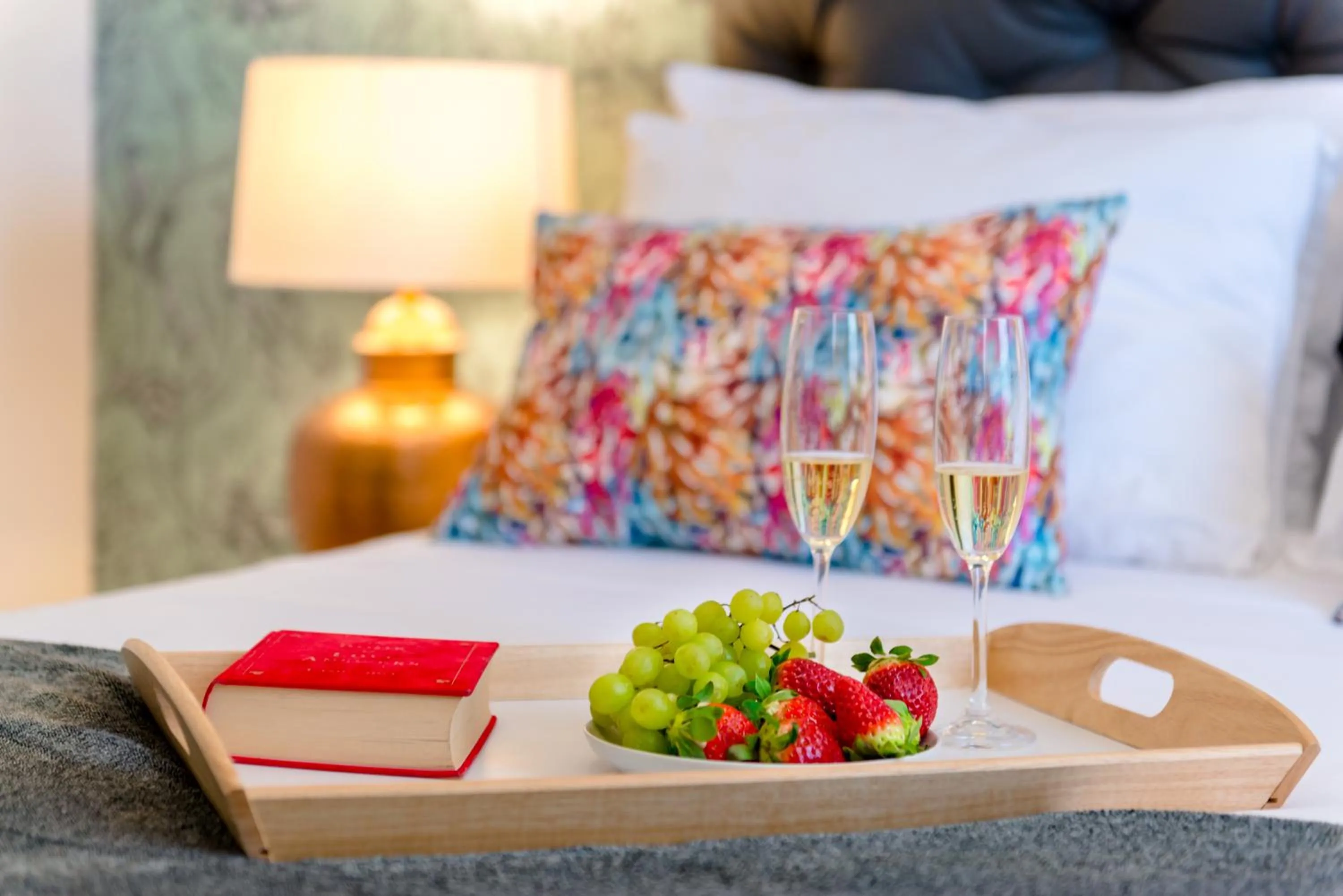 Bed in Deluxe Rooms Tramonto