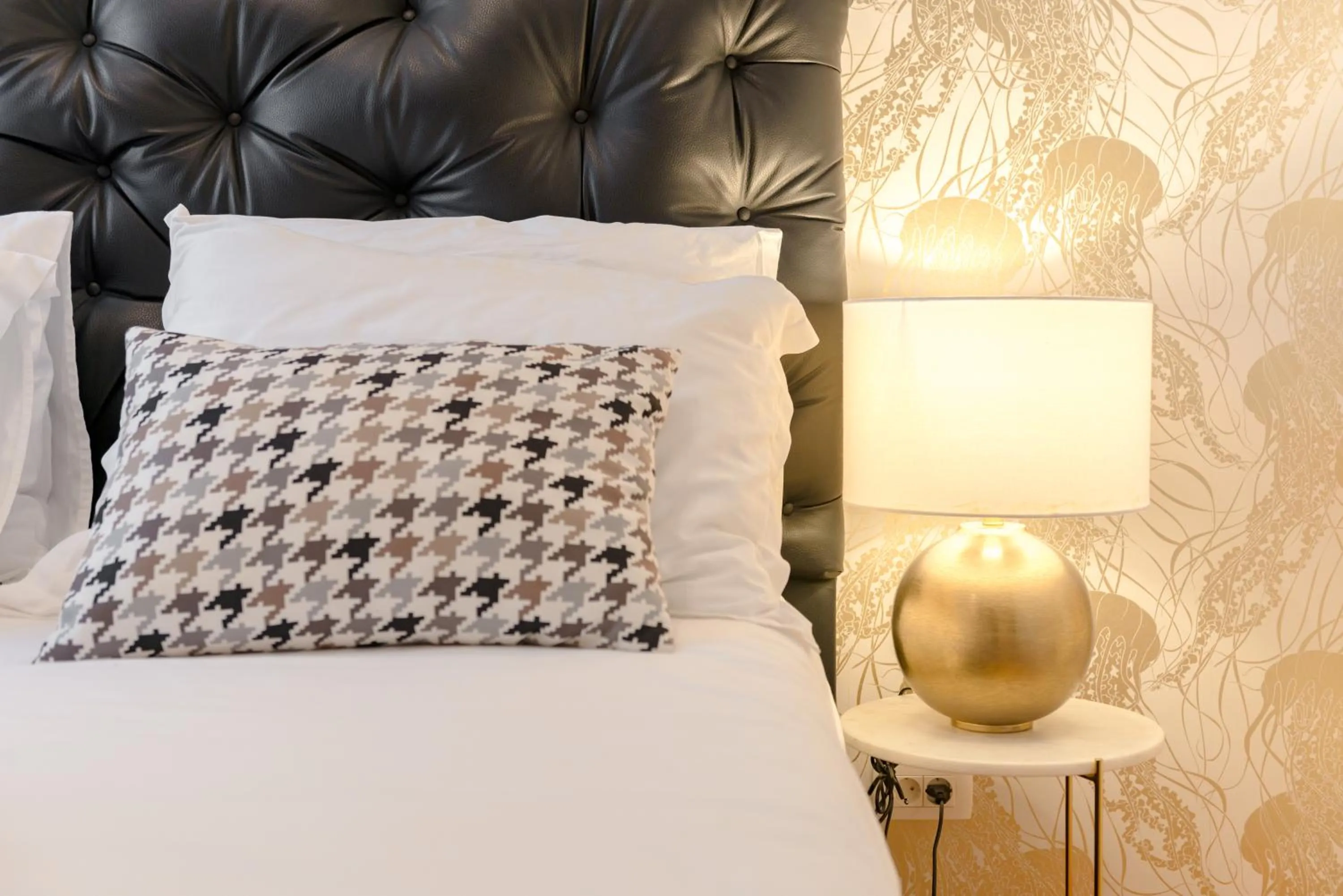 Bed in Deluxe Rooms Tramonto