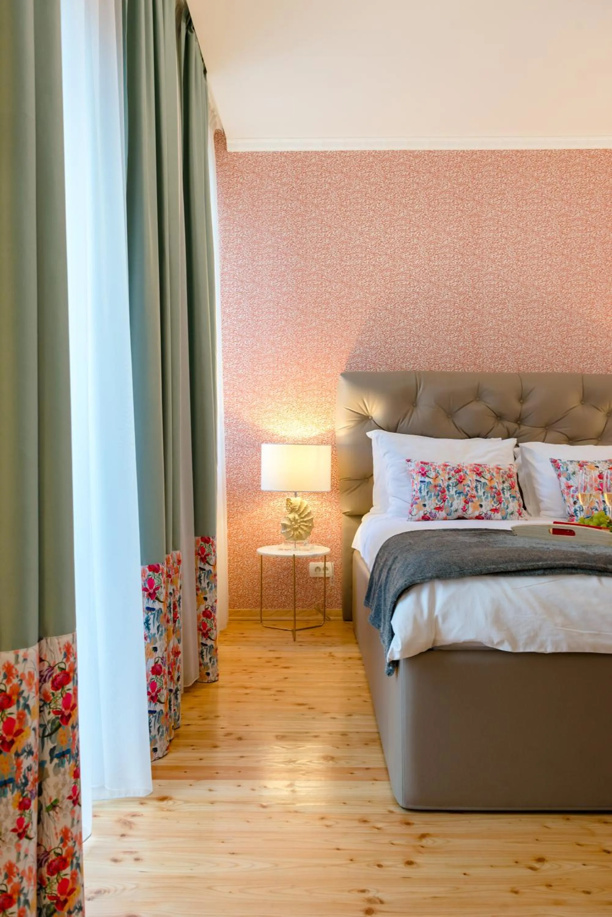 Bed in Deluxe Rooms Tramonto