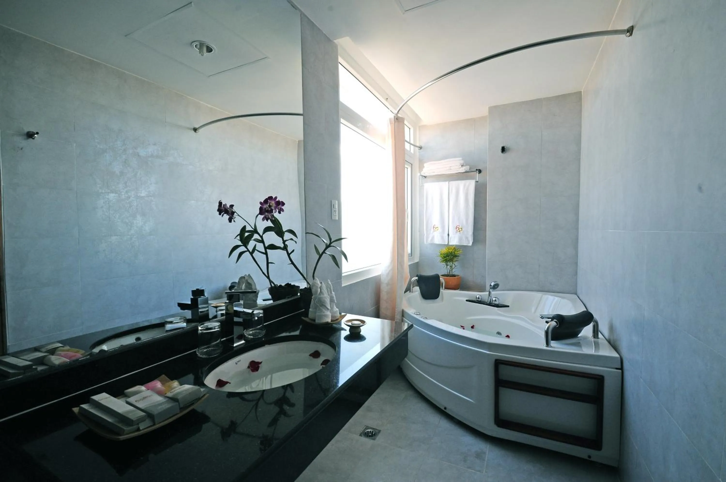 Bathroom in Romance Hotel