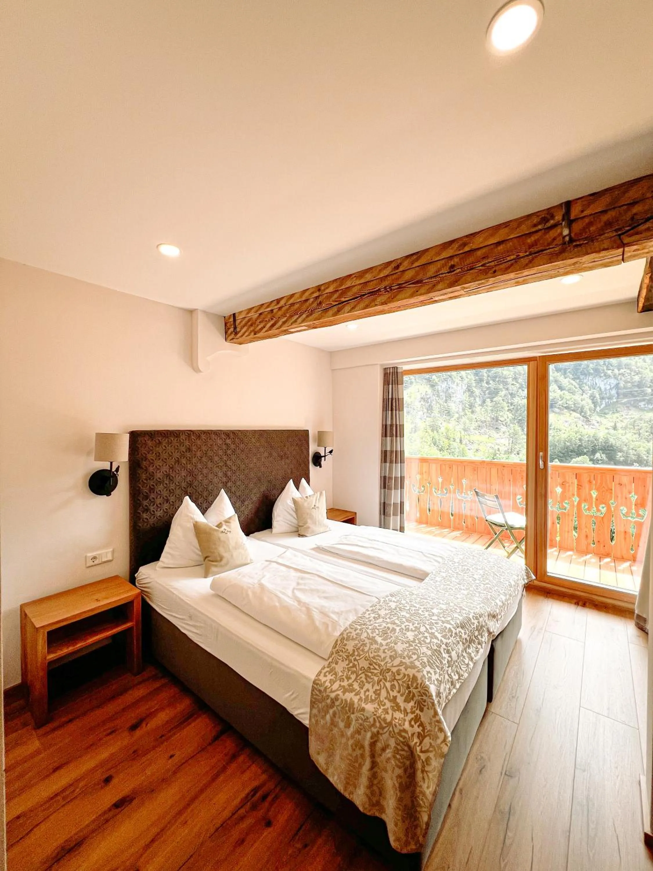 Bed in Hotel Pass Lueg