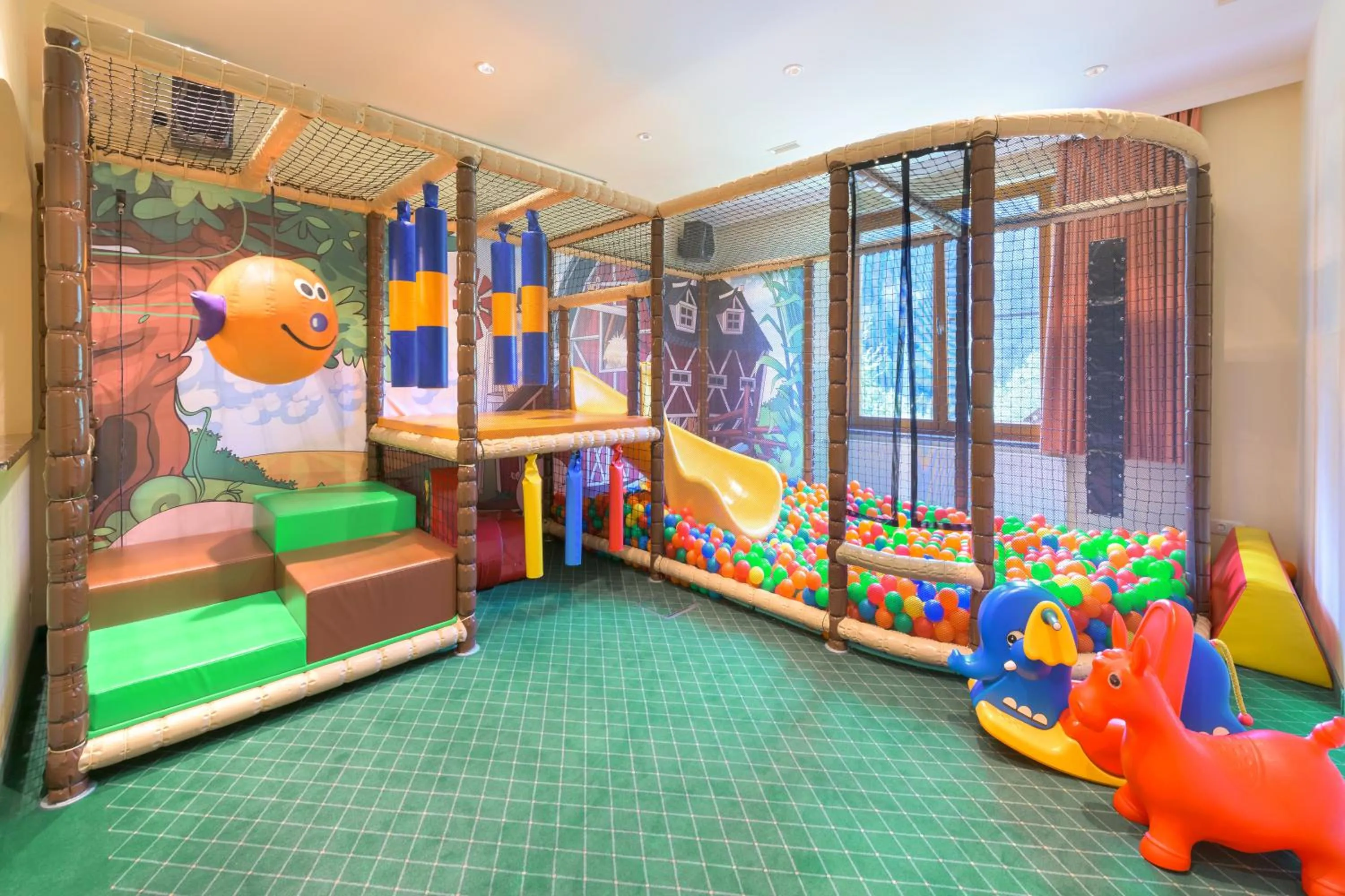 Children play ground in Hotel Pass Lueg