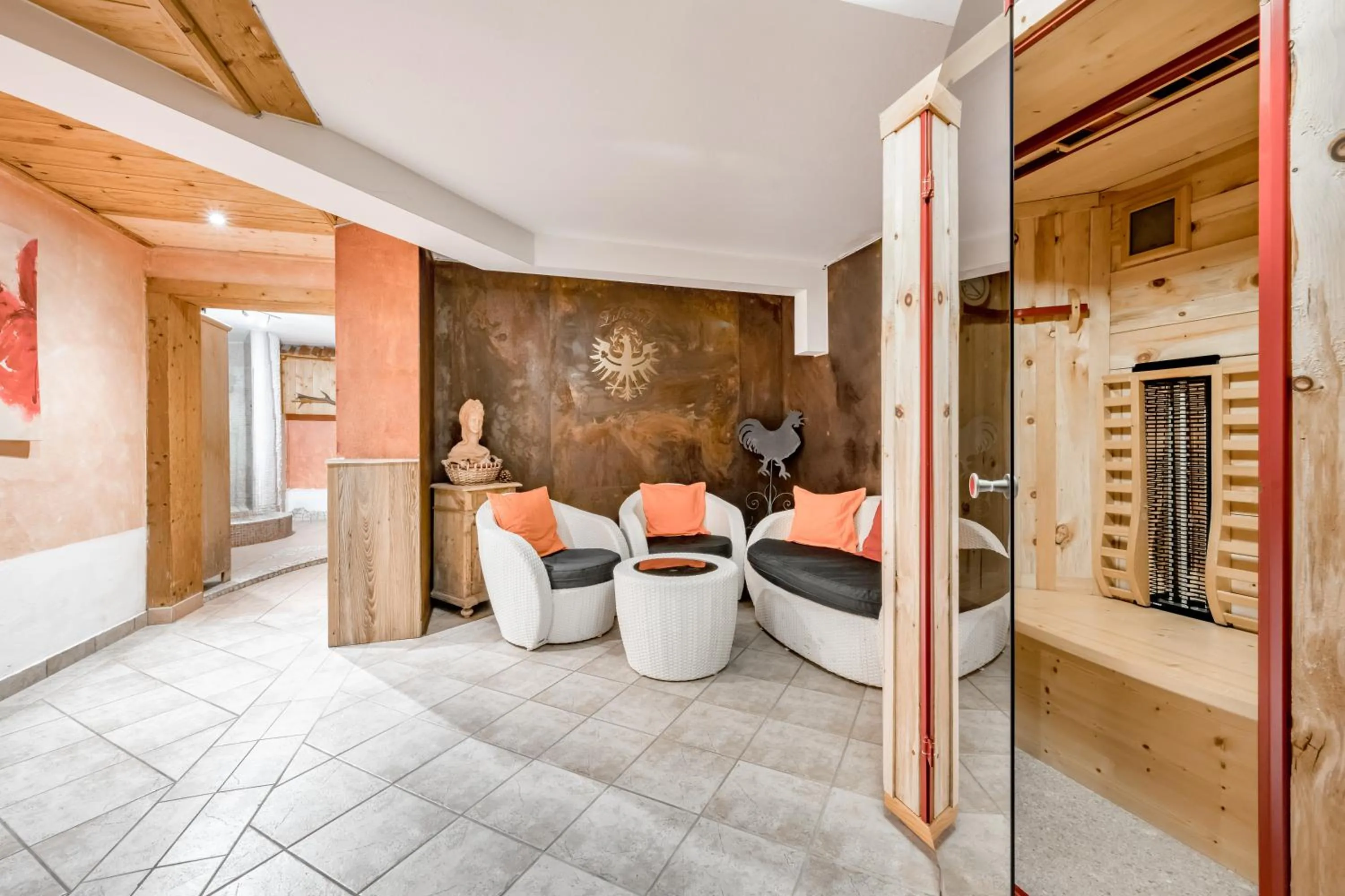 Seating area in Der Grubacher