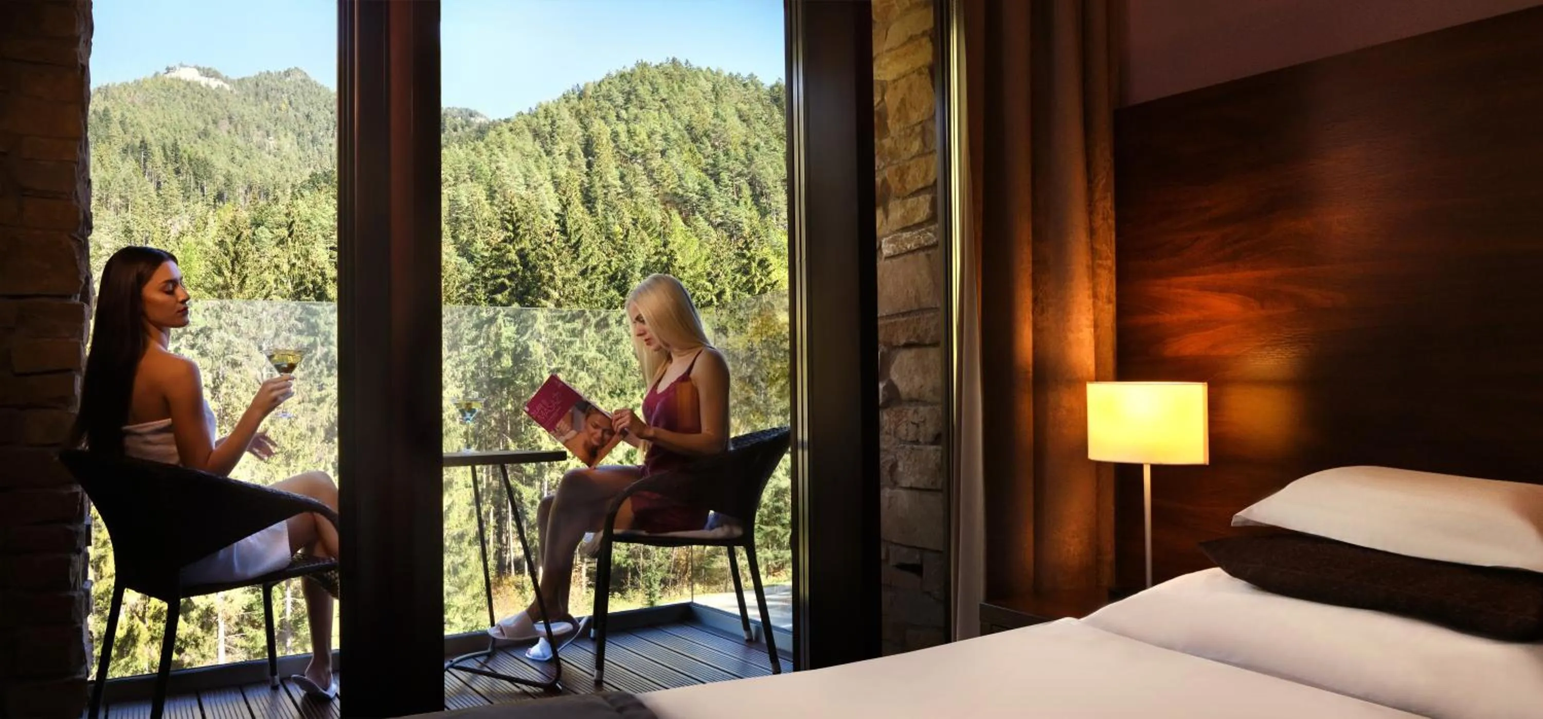 Balcony/Terrace in Wellness Hotel Chopok