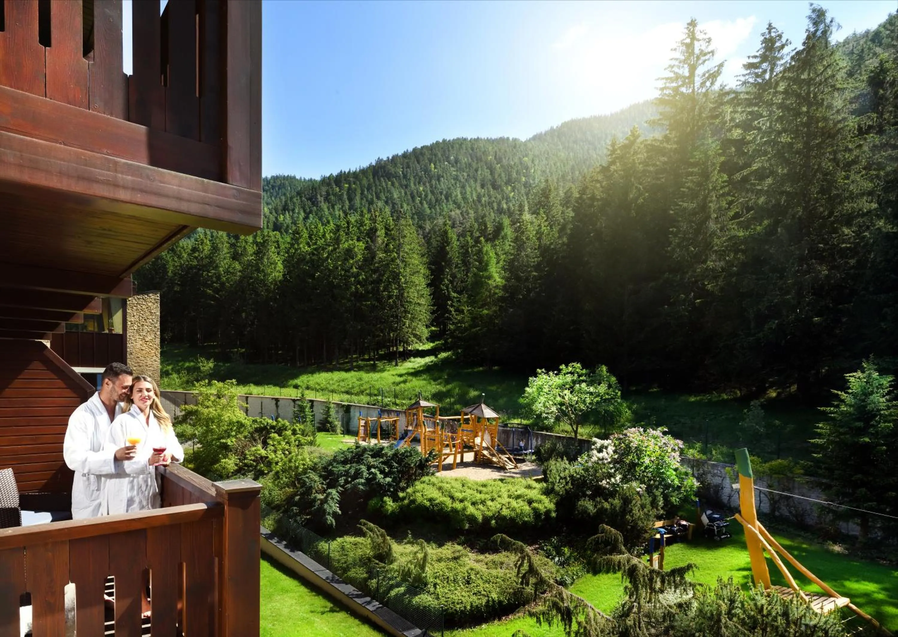 Balcony/Terrace in Wellness Hotel Chopok