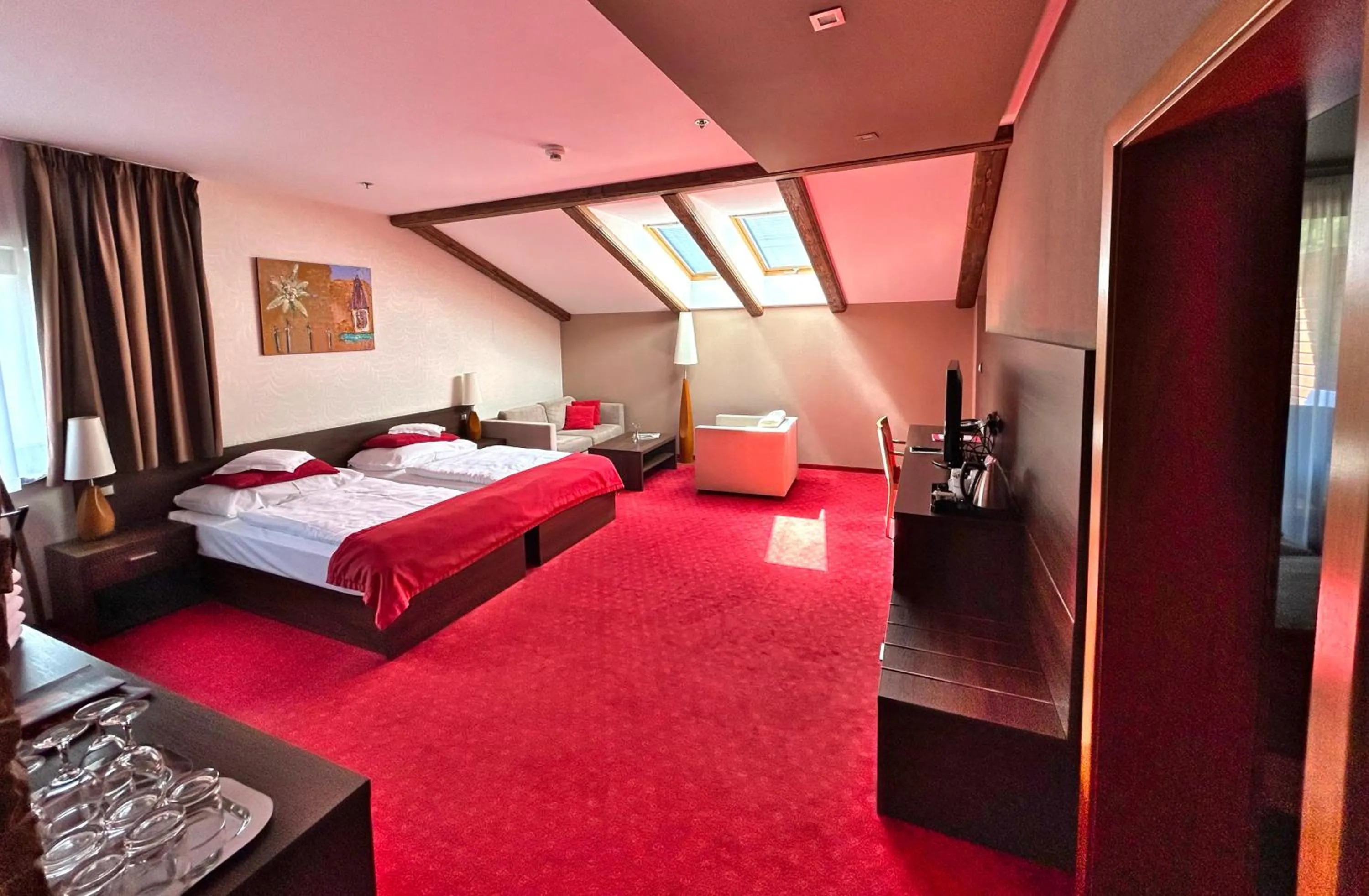 Bed in Wellness Hotel Chopok