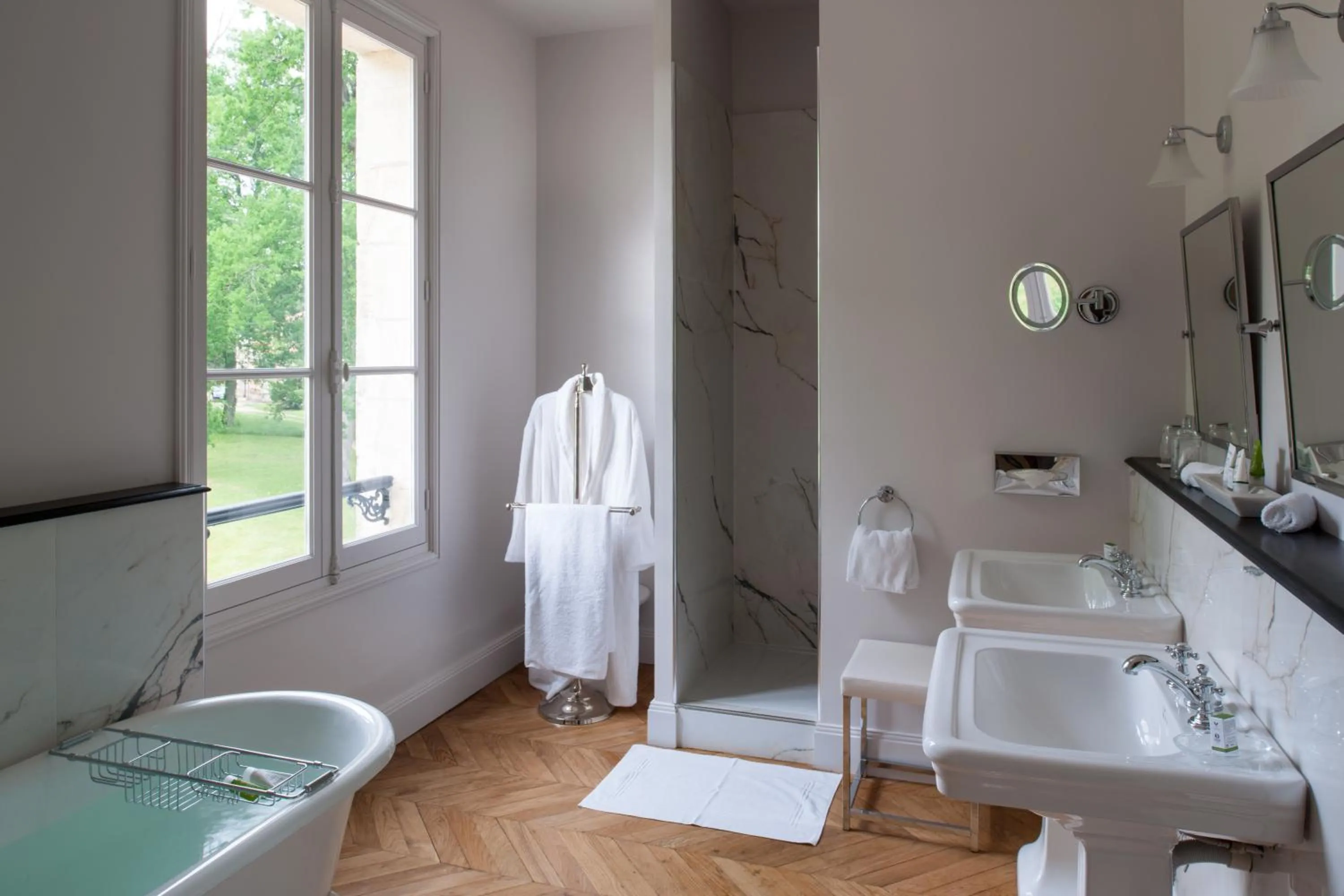 Bathroom in Les Sources de Caudalie