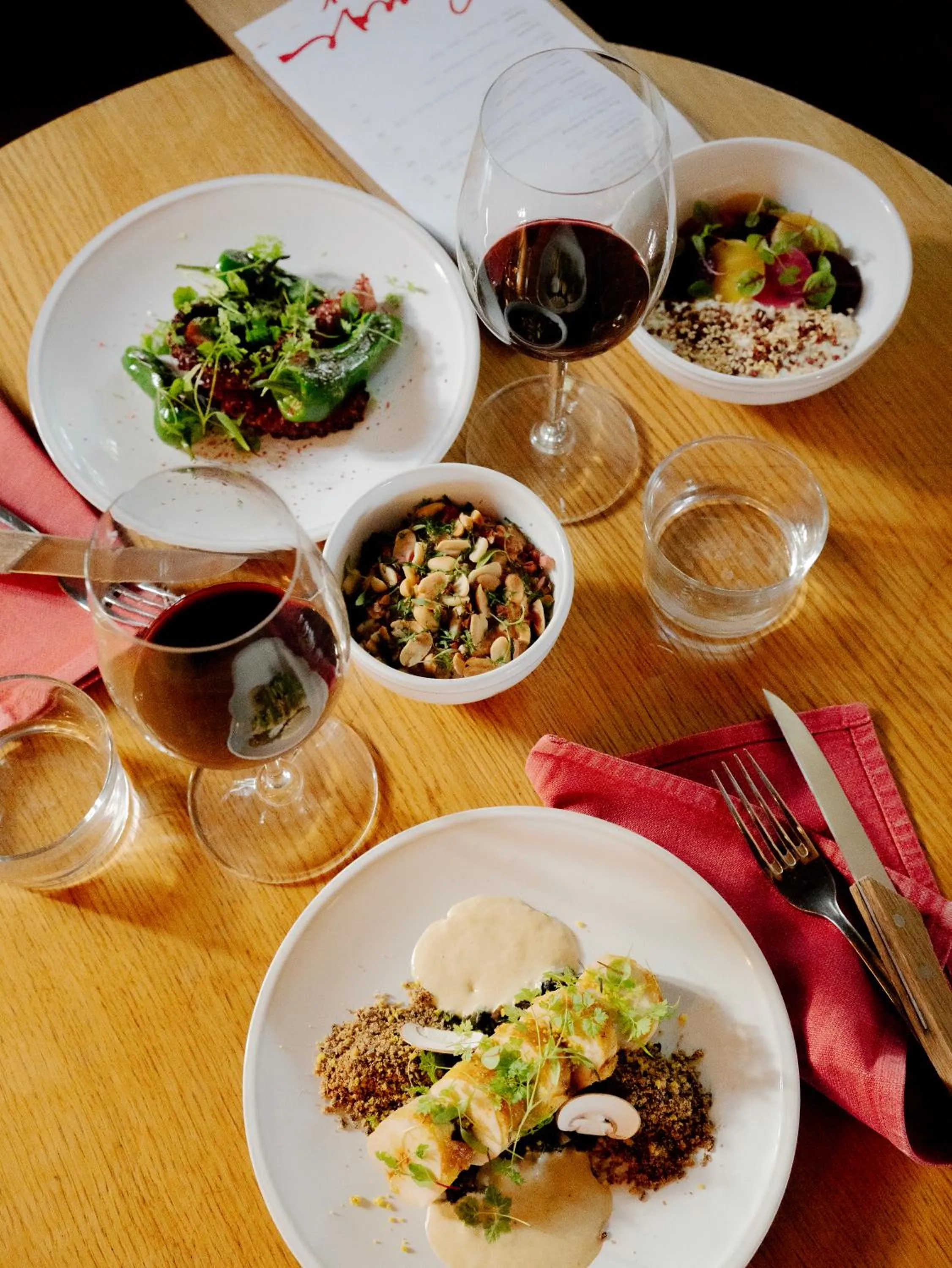 Food and drinks in Les Sources de Caudalie