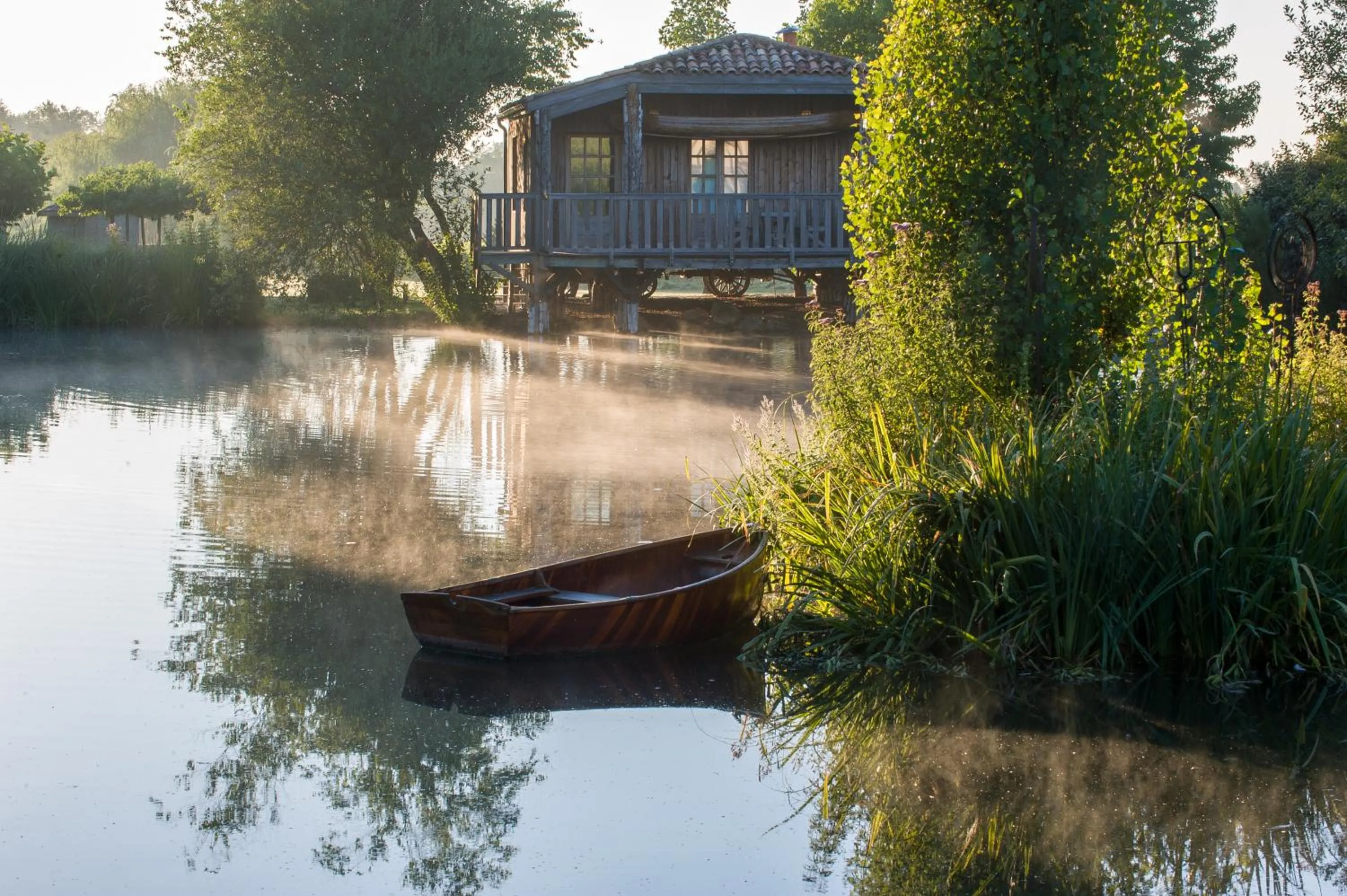 Natural landscape in Les Sources de Caudalie