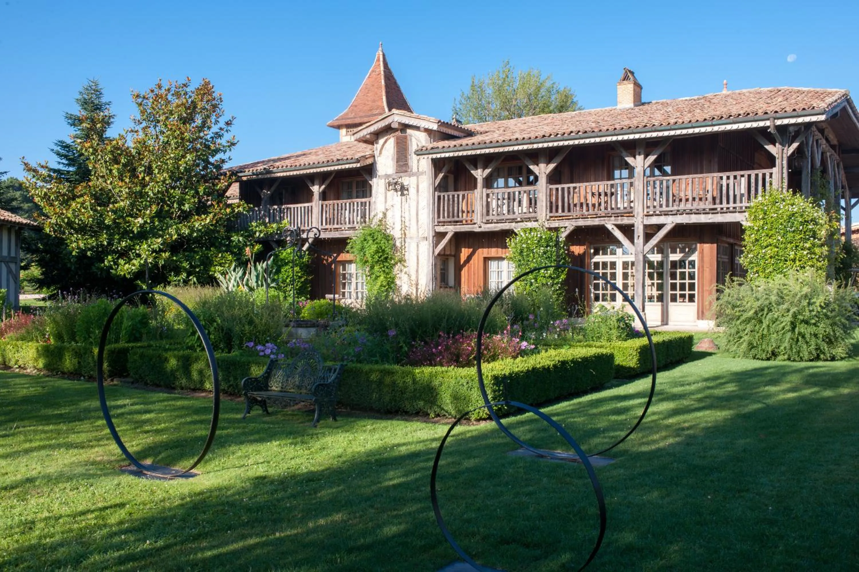 Garden in Les Sources de Caudalie