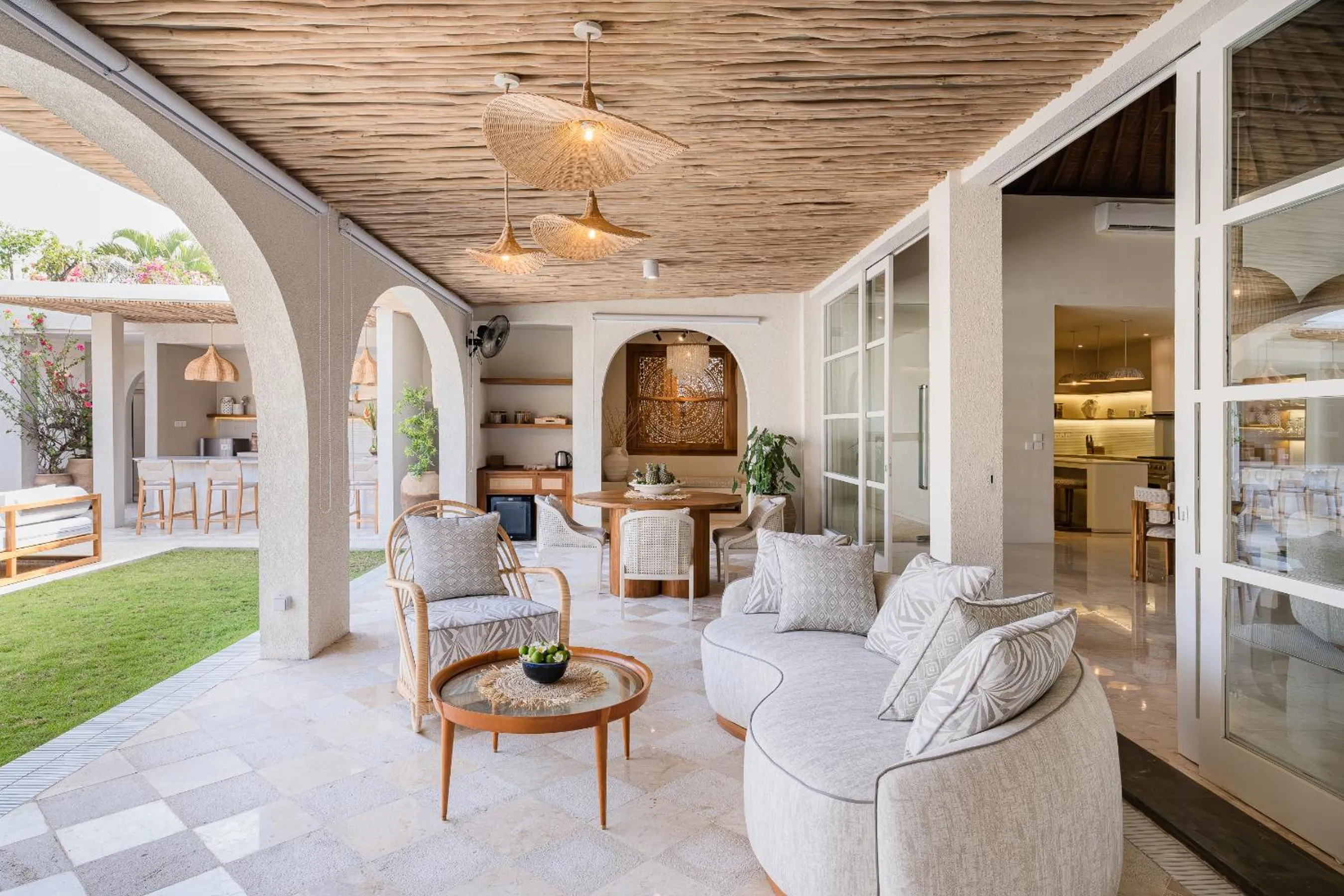 Patio in Akara Villa