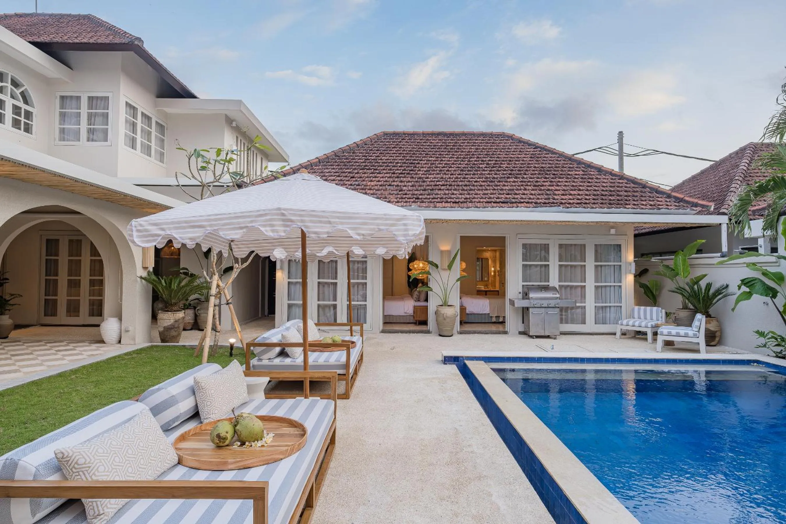 Garden view in Akara Villa