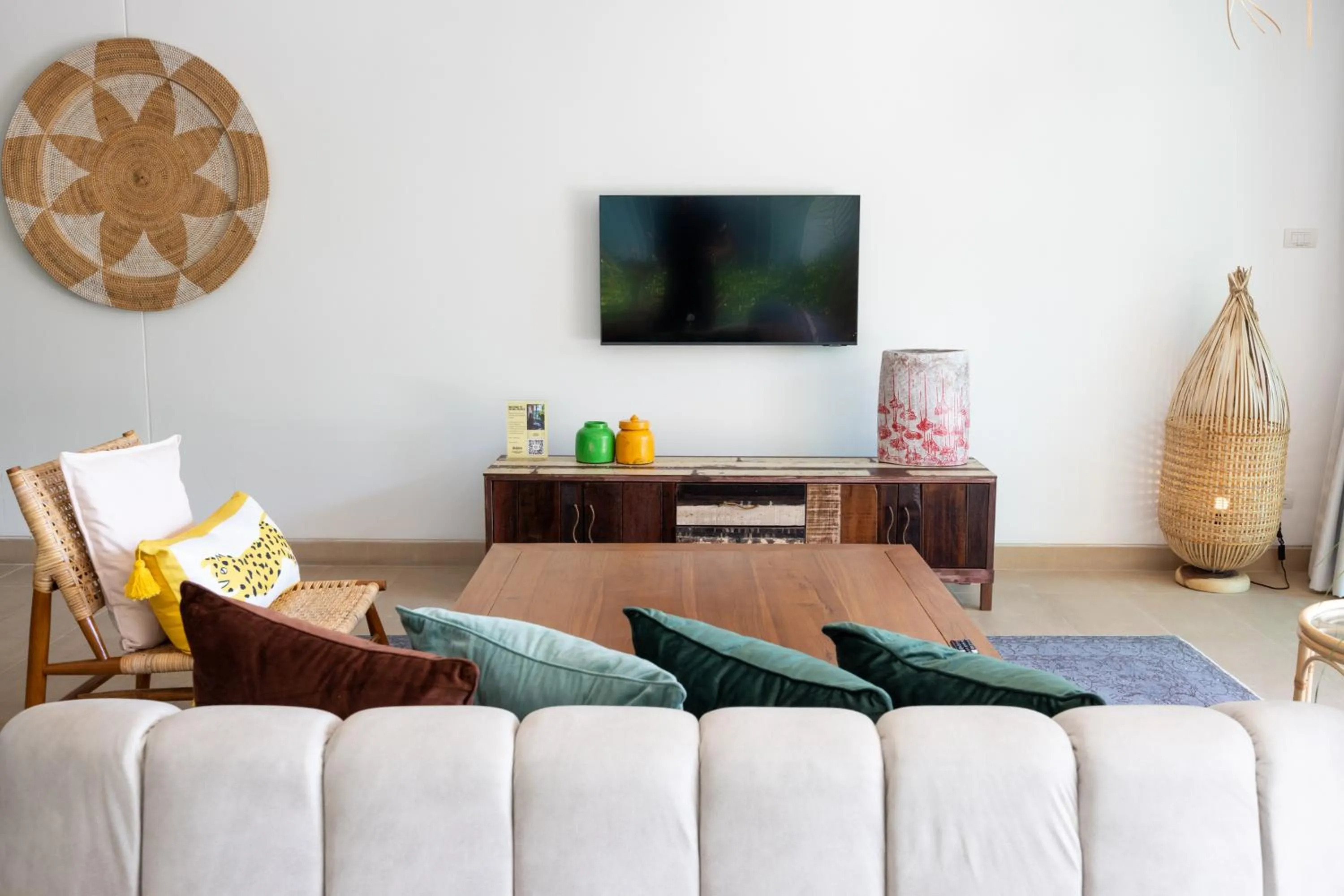 Seating area in Selina Serenity Rawai Phuket