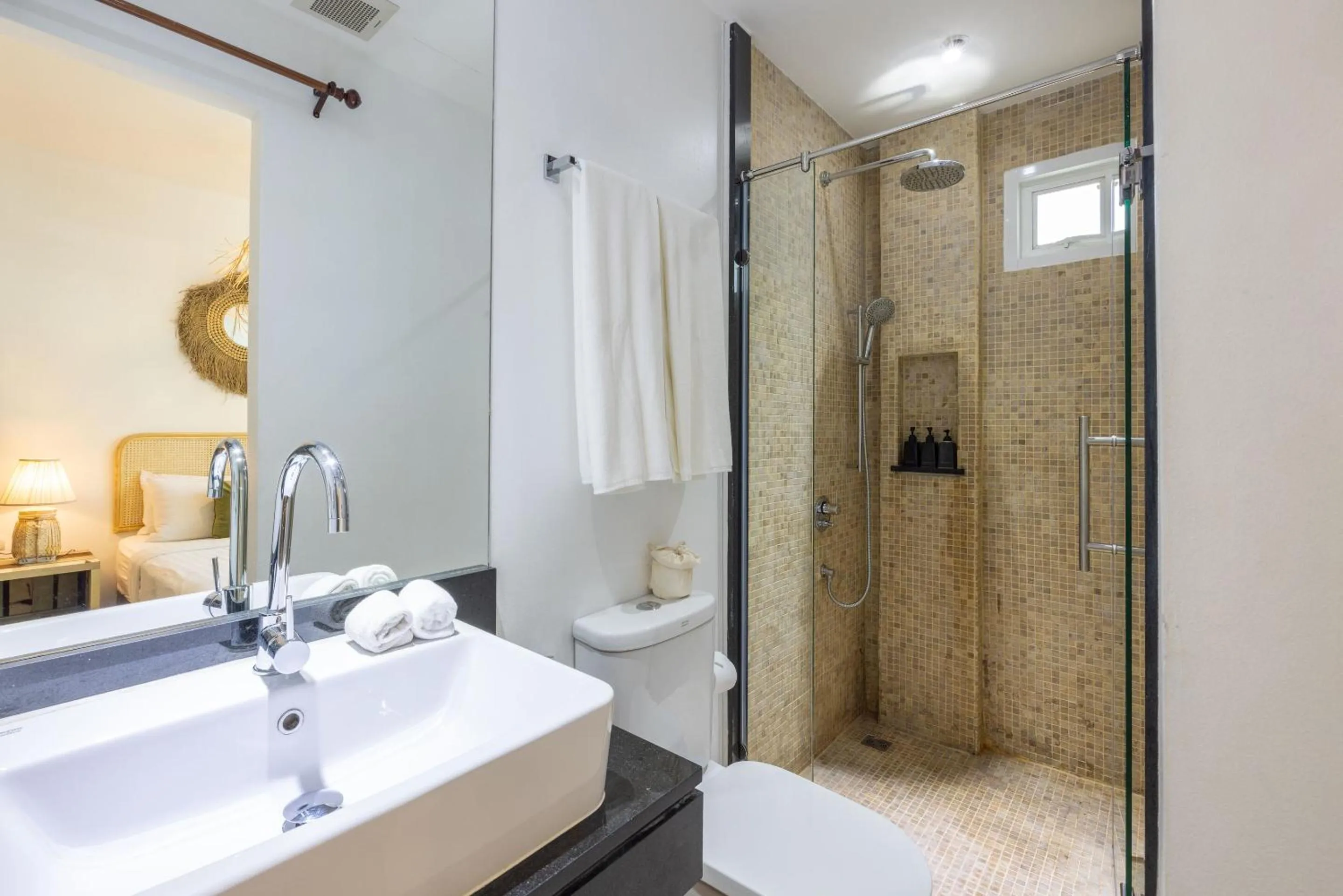 Bathroom in Selina Serenity Rawai Phuket