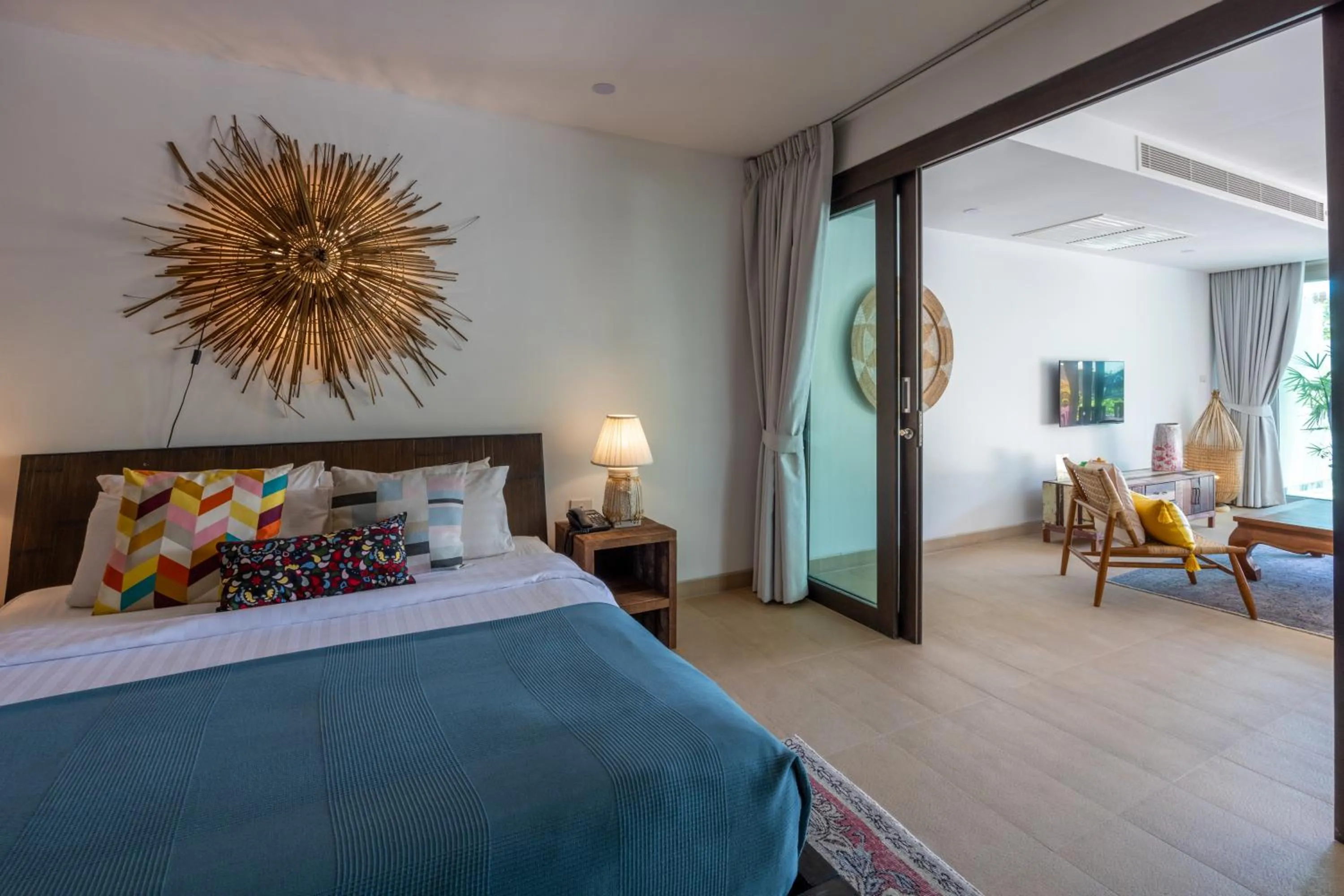 Bed in Selina Serenity Rawai Phuket