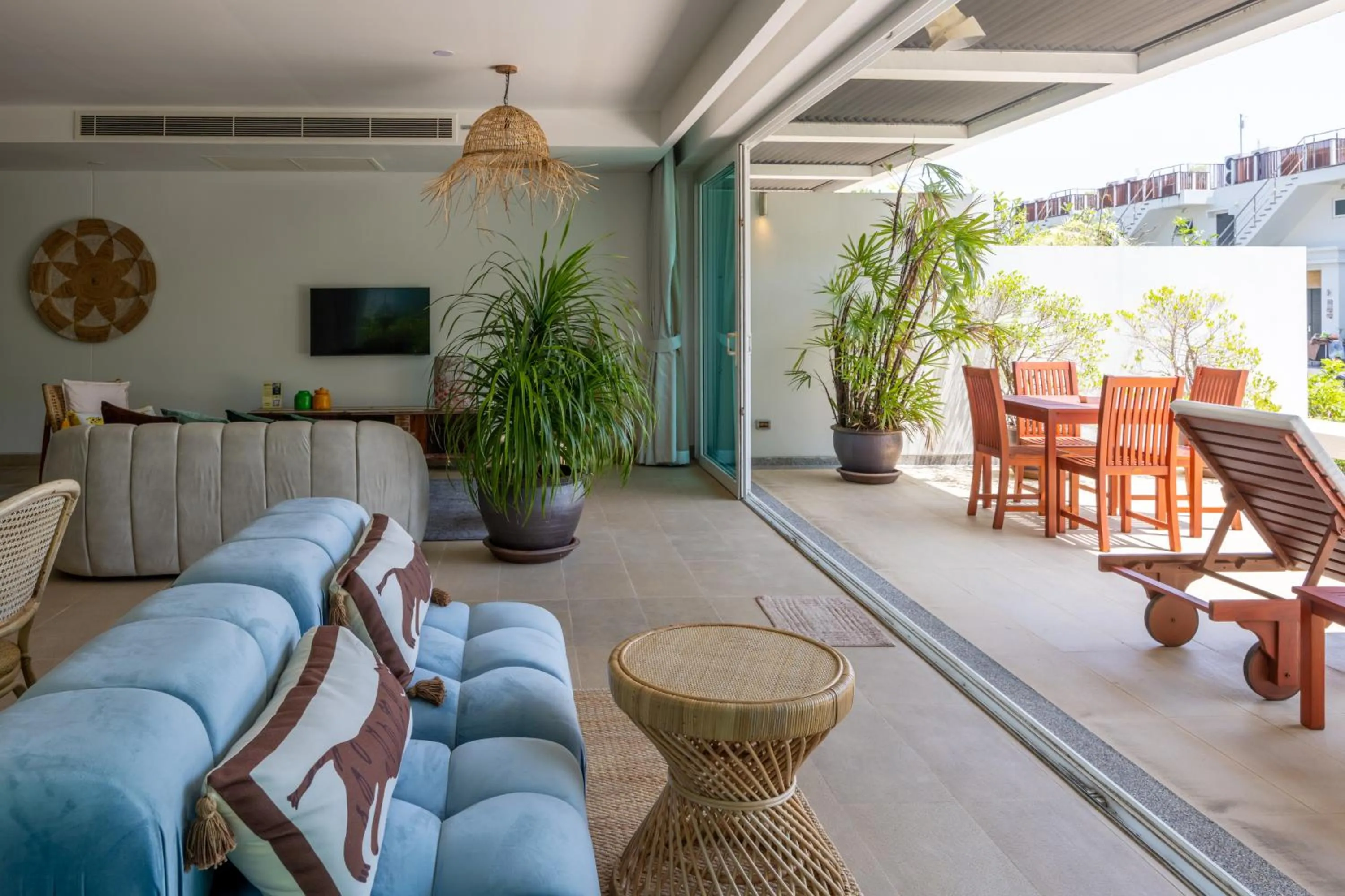 Living room in Selina Serenity Rawai Phuket