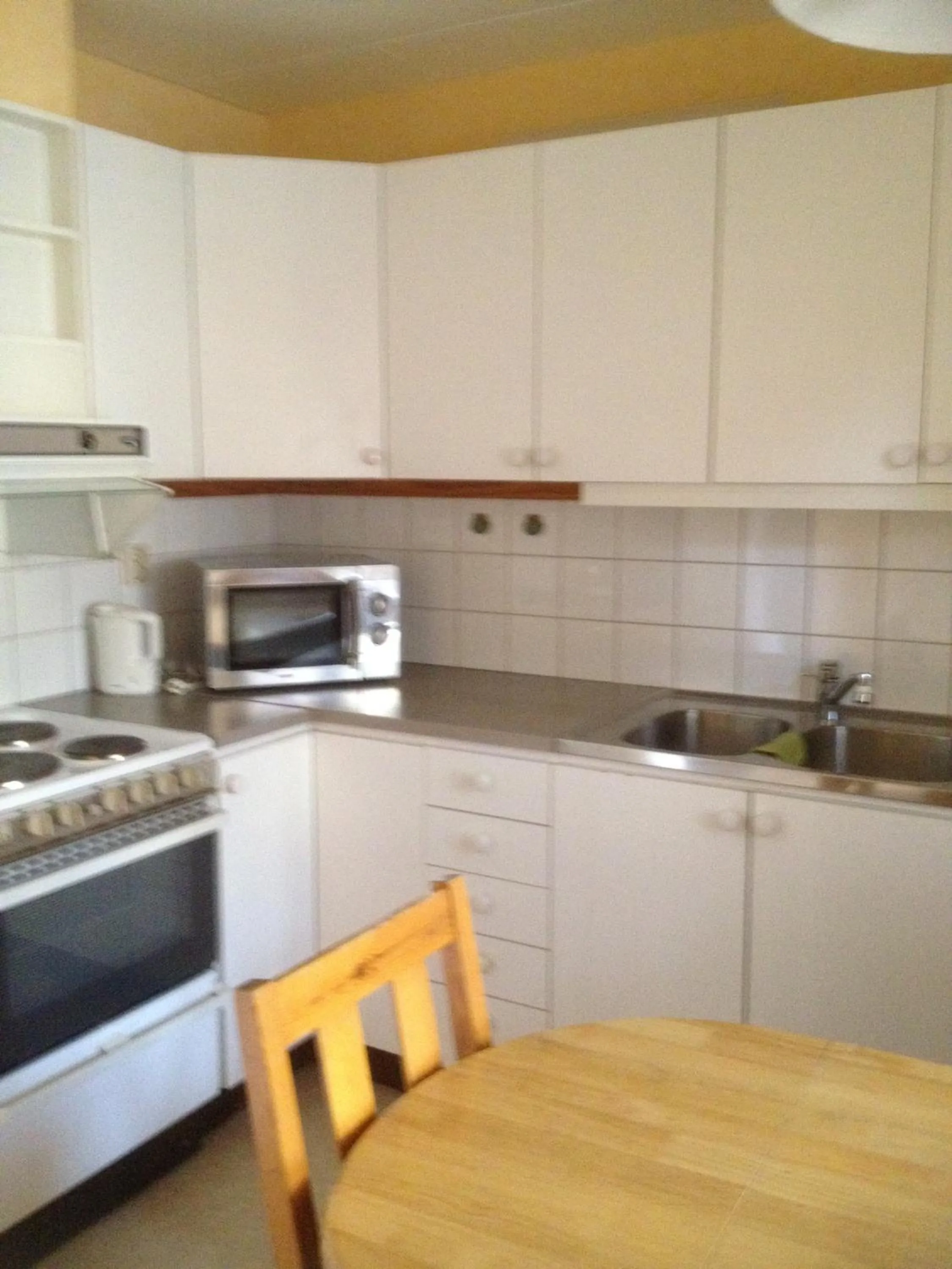 Kitchen or kitchenette in Hotel Arkaden