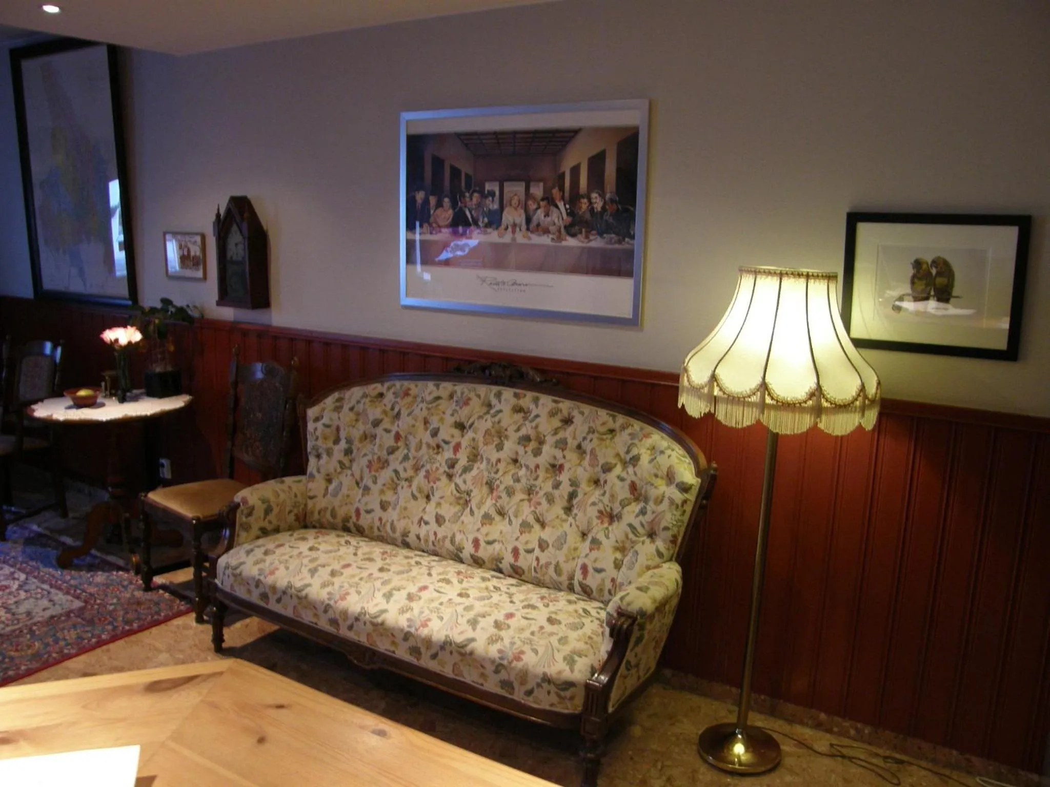 Seating area in Hotel Arkaden