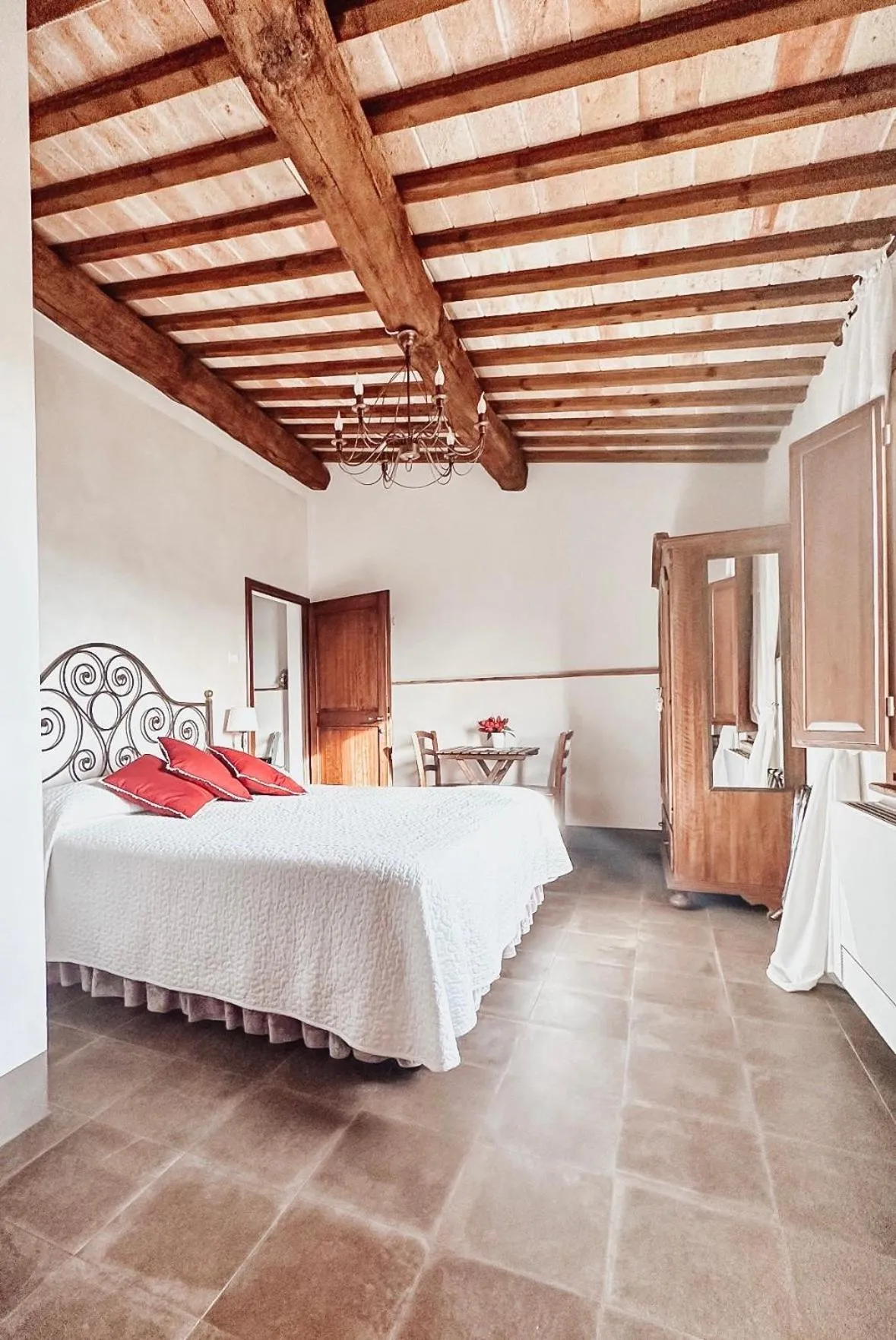 Bedroom, Bed in Antica Torre del Borgo
