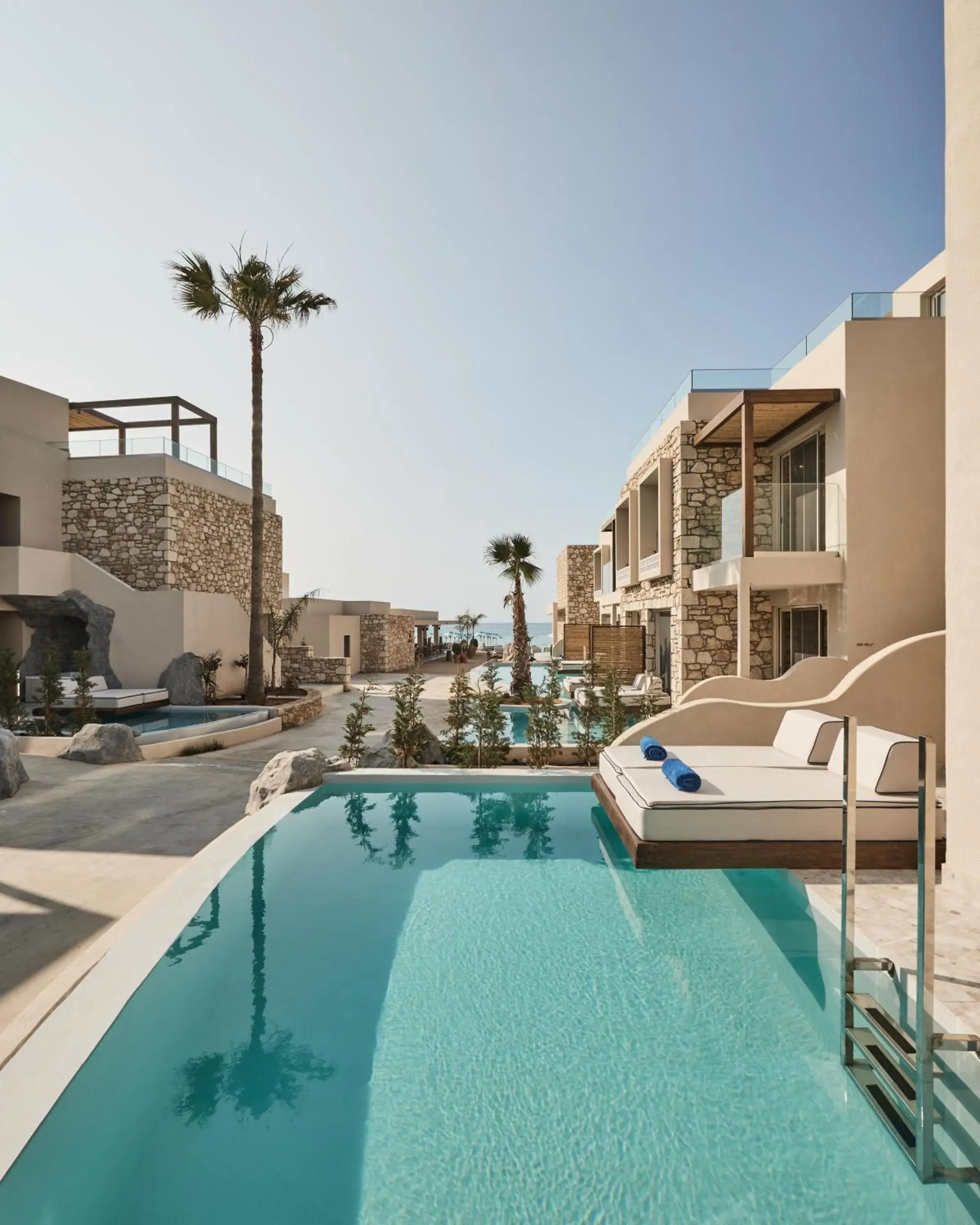 Swimming pool in Uzenie All Suites Boutique Resort Swimming pool in Uzenie All Suites Boutique Resort