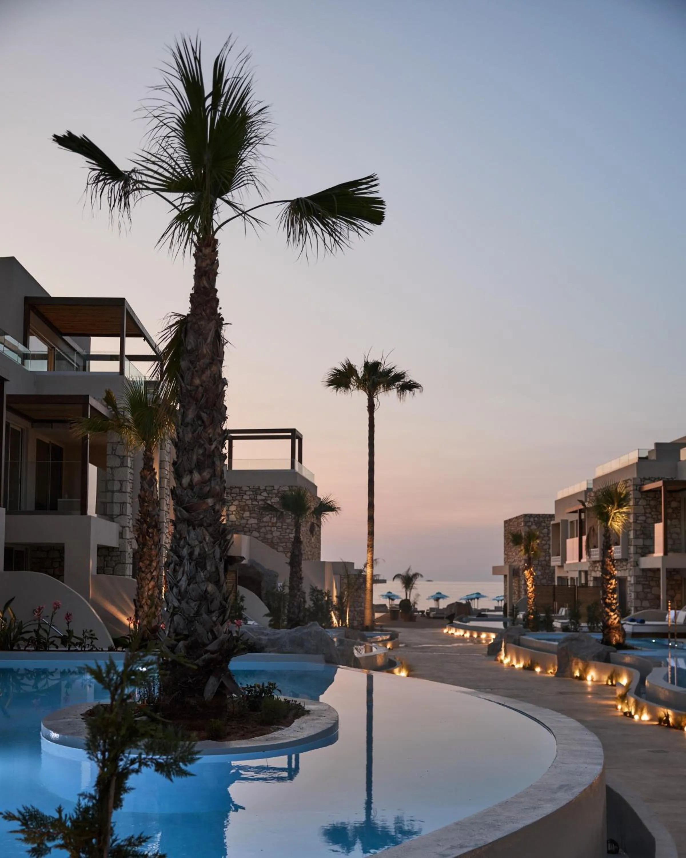 Swimming pool in Uzenie All Suites Boutique Resort