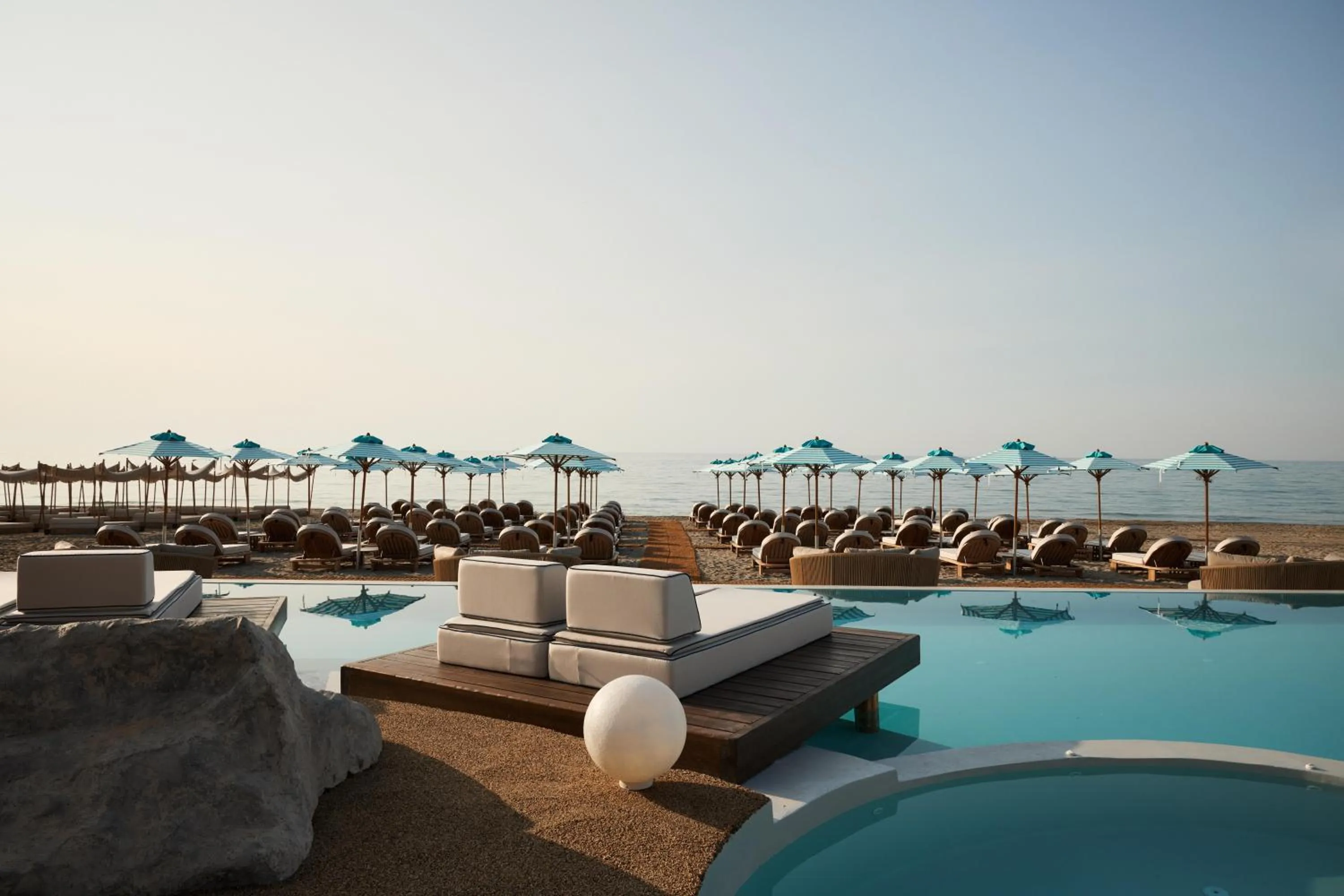 Swimming pool in Uzenie All Suites Boutique Resort