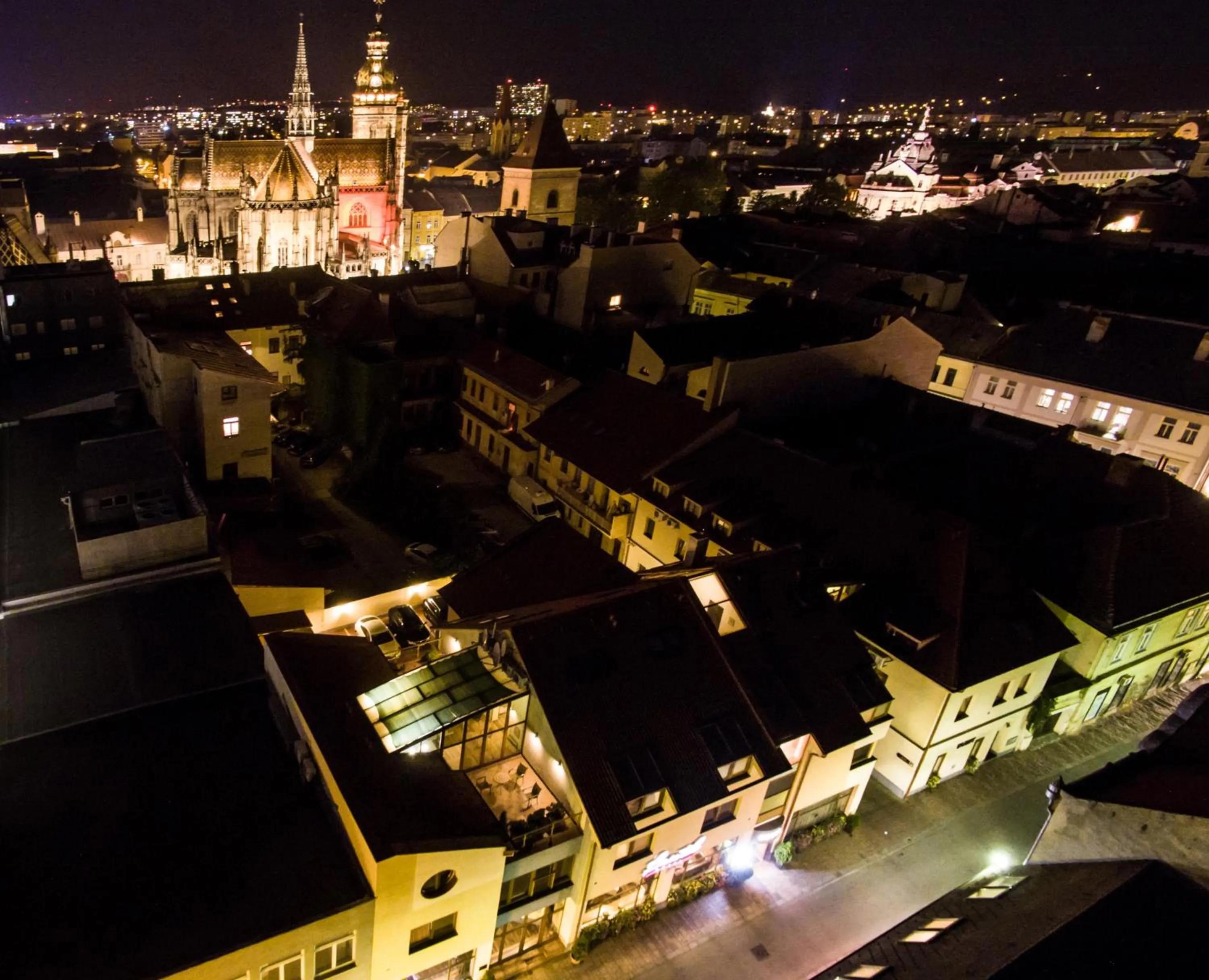 City view in Boutique Hotel Bristol