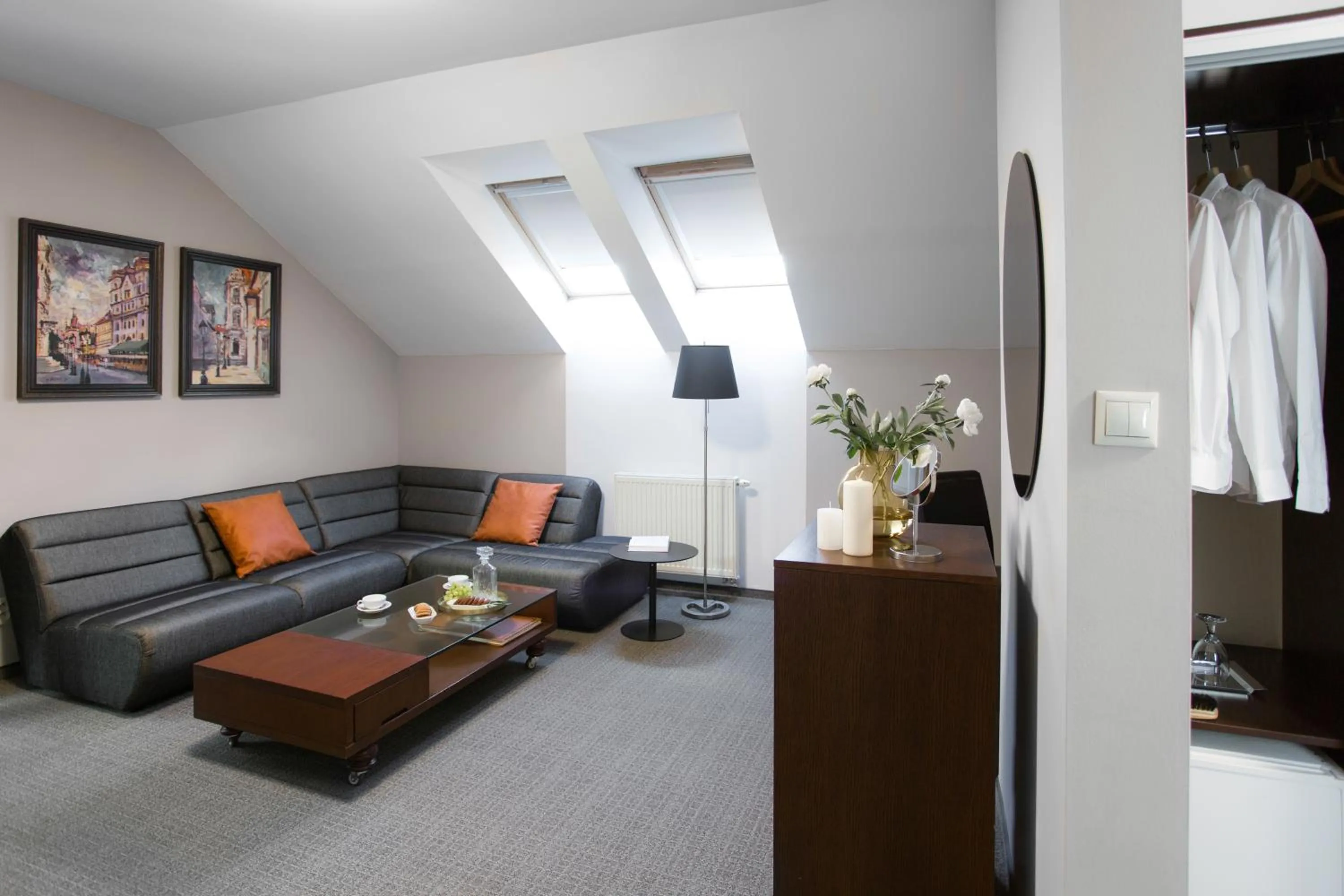 Living room in Boutique Hotel Bristol