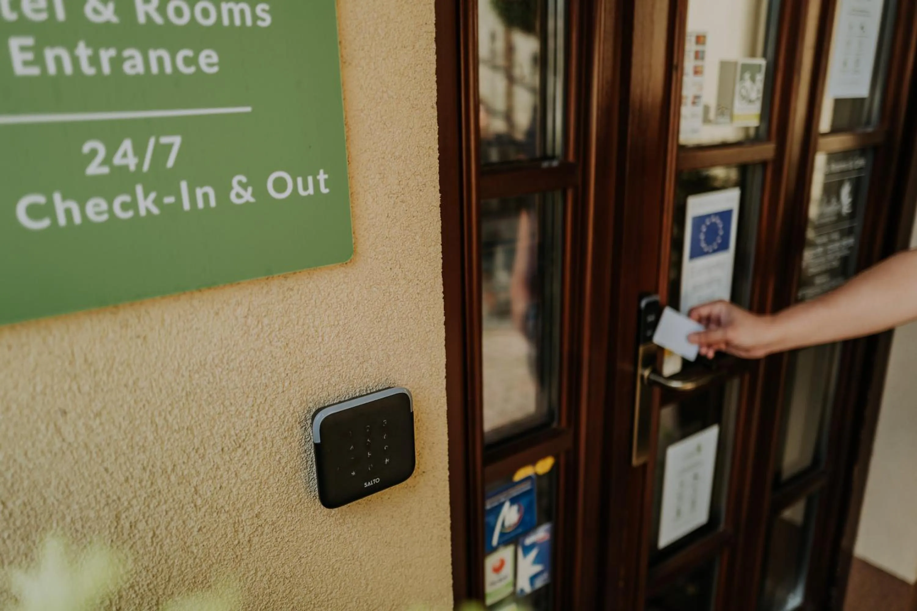 Property logo or sign in Eco Friendly Hotel Dália