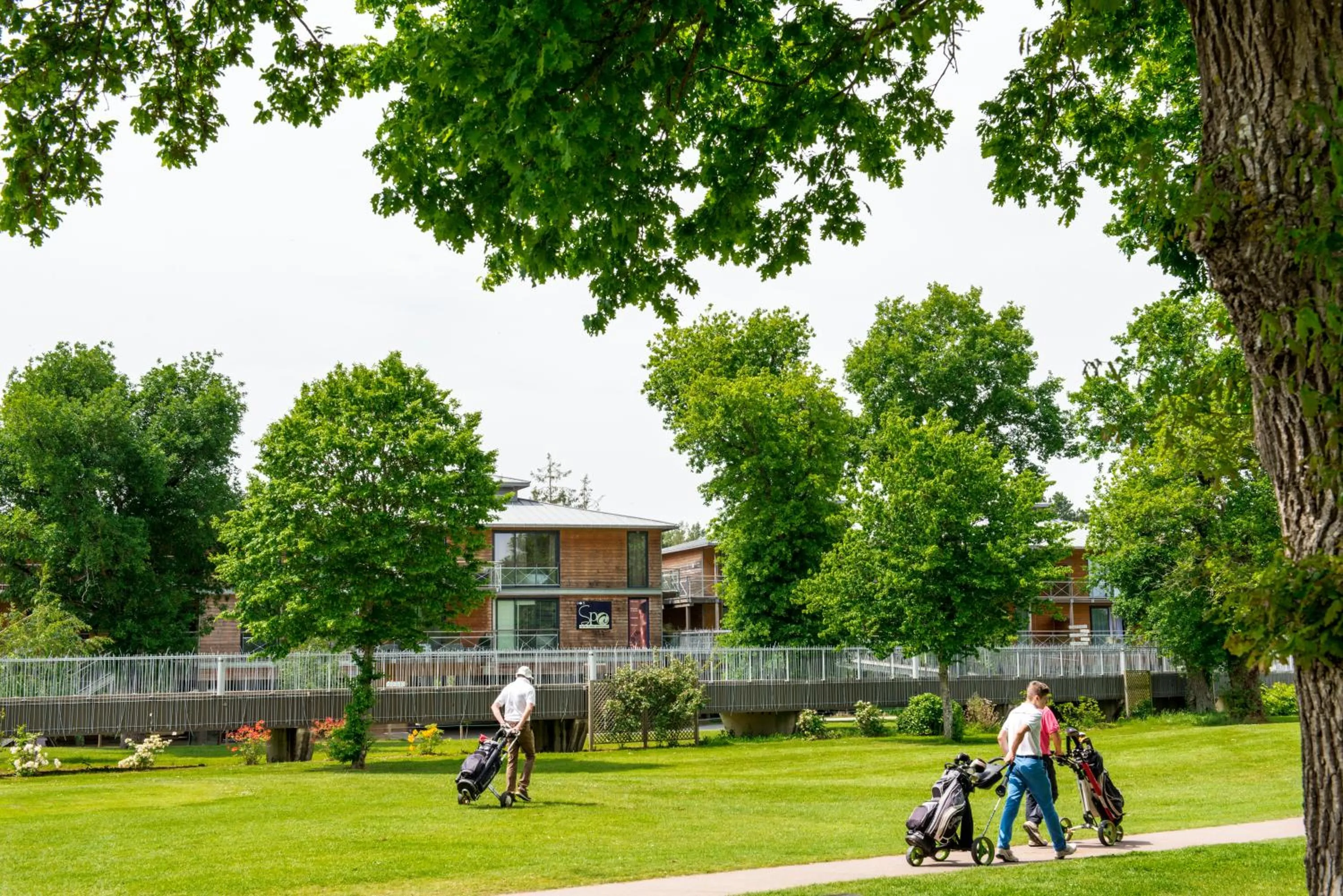 Garden in Domaine de Cicé-Blossac, Resort Spa & Golf