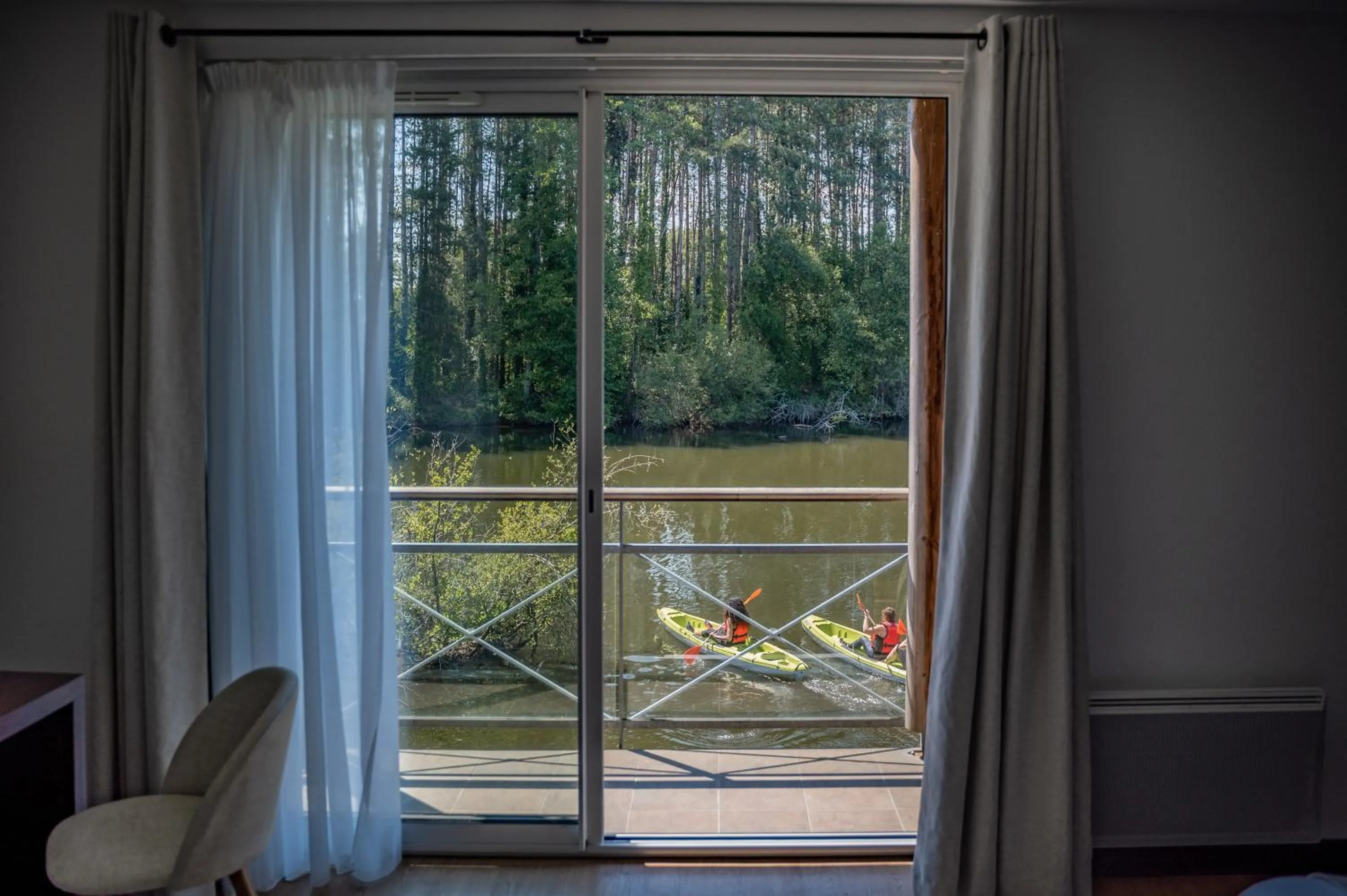 Natural landscape in Domaine de Cicé-Blossac, Resort Spa & Golf