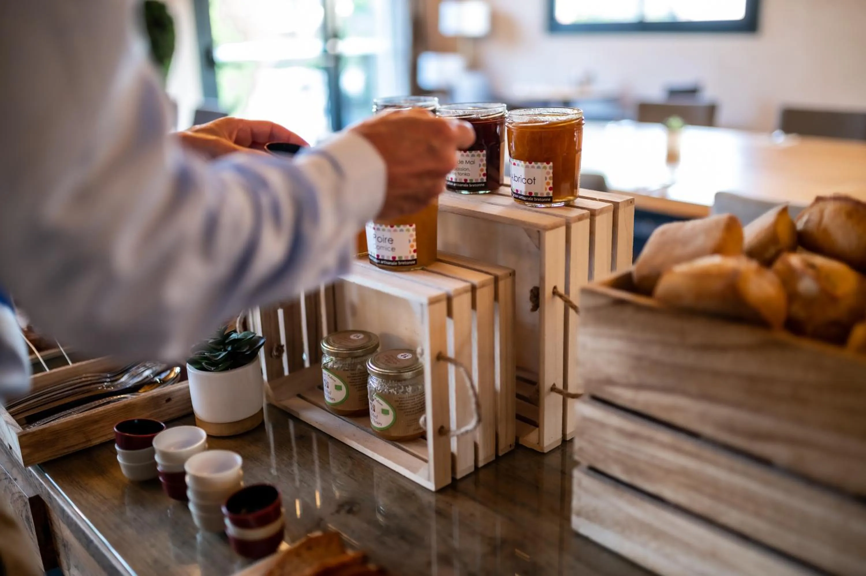 Buffet breakfast in Domaine de Cicé-Blossac, Resort Spa & Golf