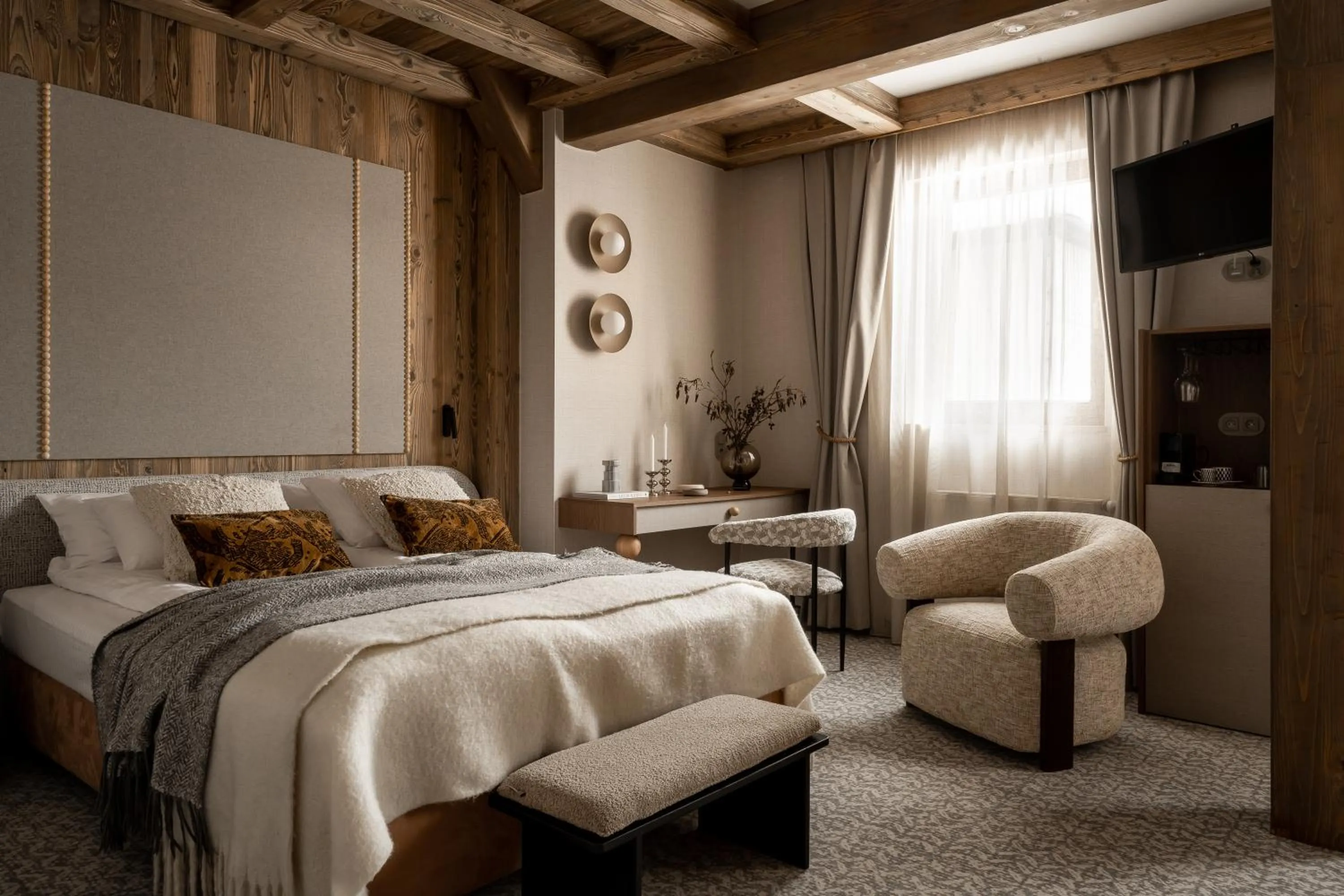 Photo of the whole room, Bed in Villa Vita Krupówki