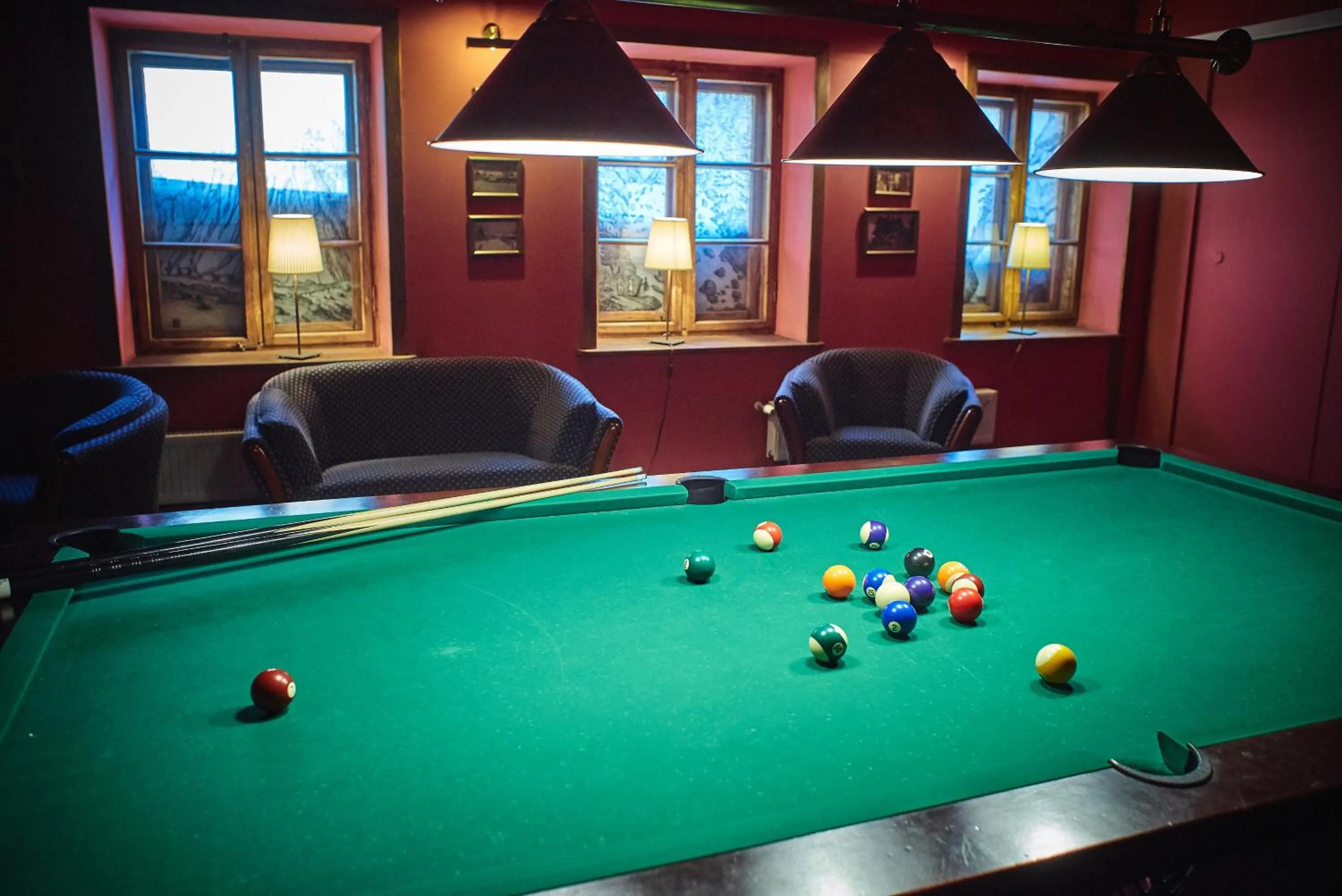 Billiard in Villa Vita Krupówki