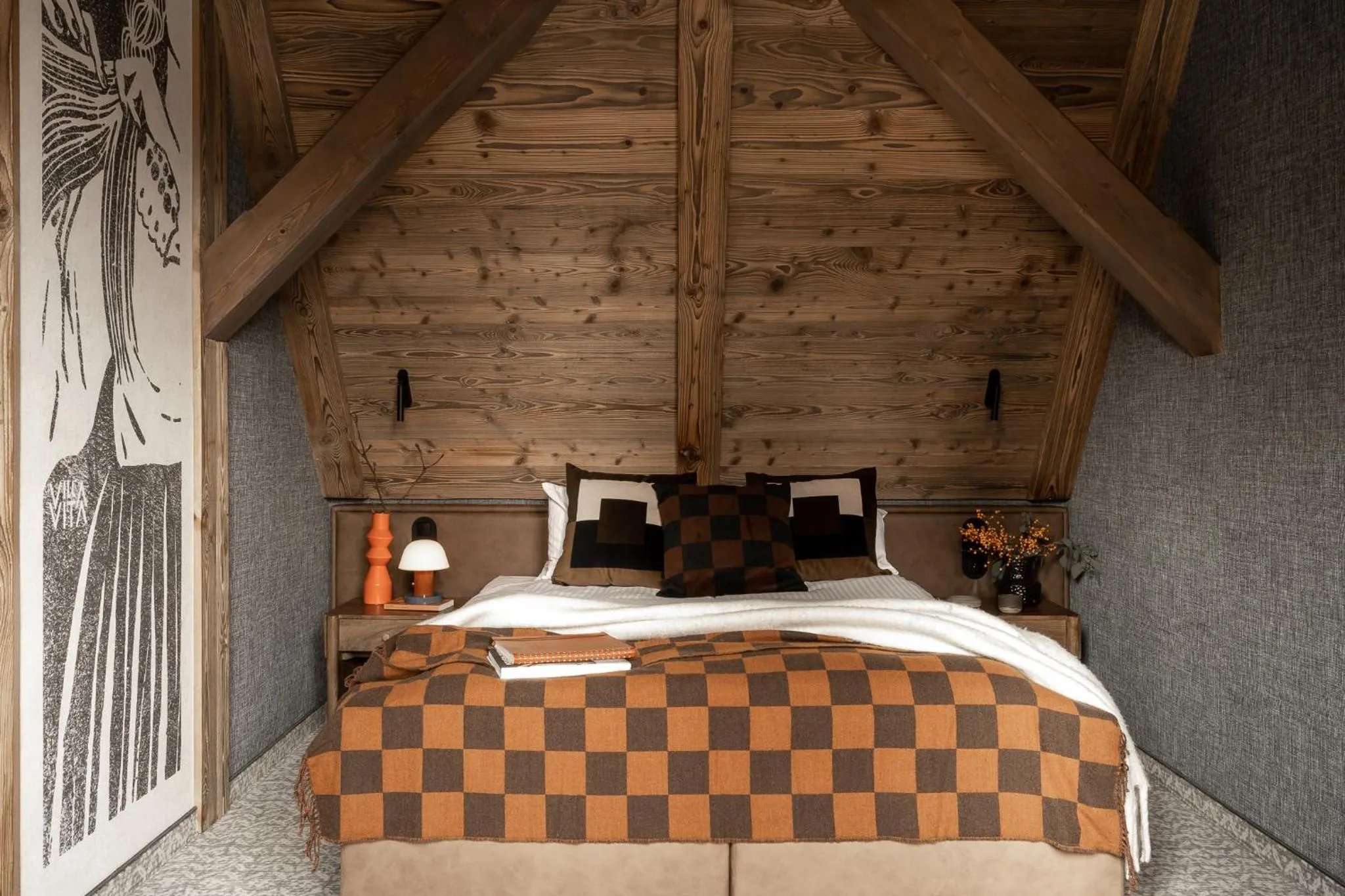 Bed in Villa Vita Krupówki