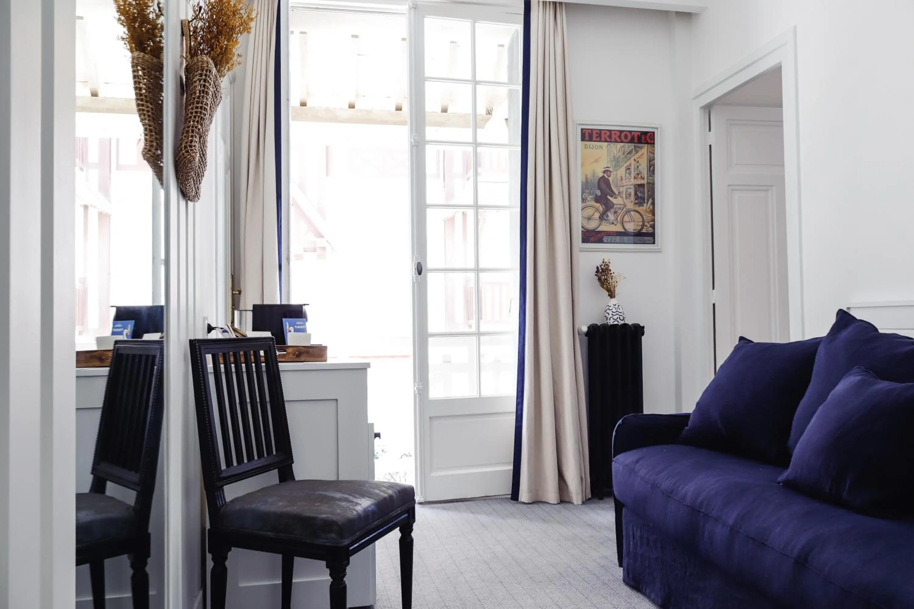 Living room in Le Flaubert