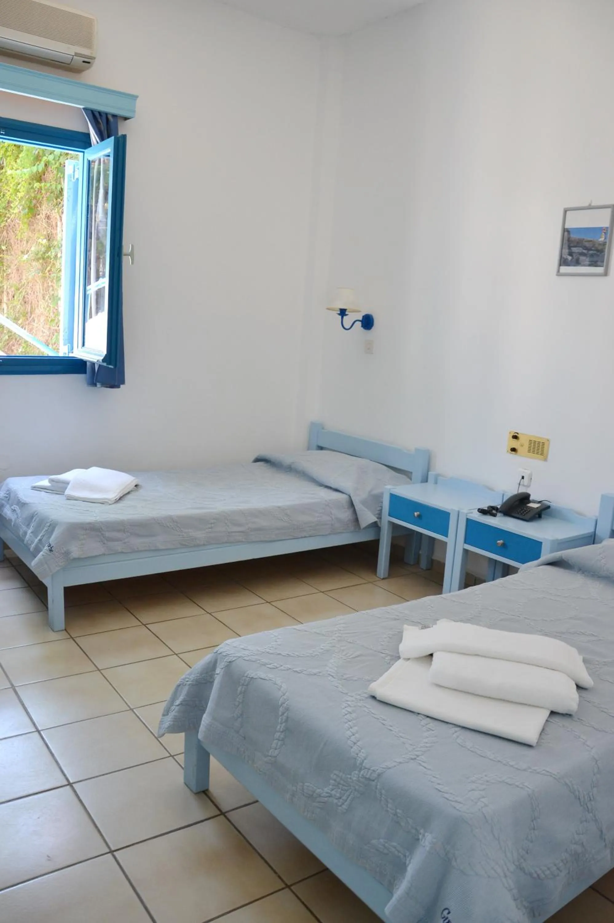 Bed in Galeana Beach Hotel