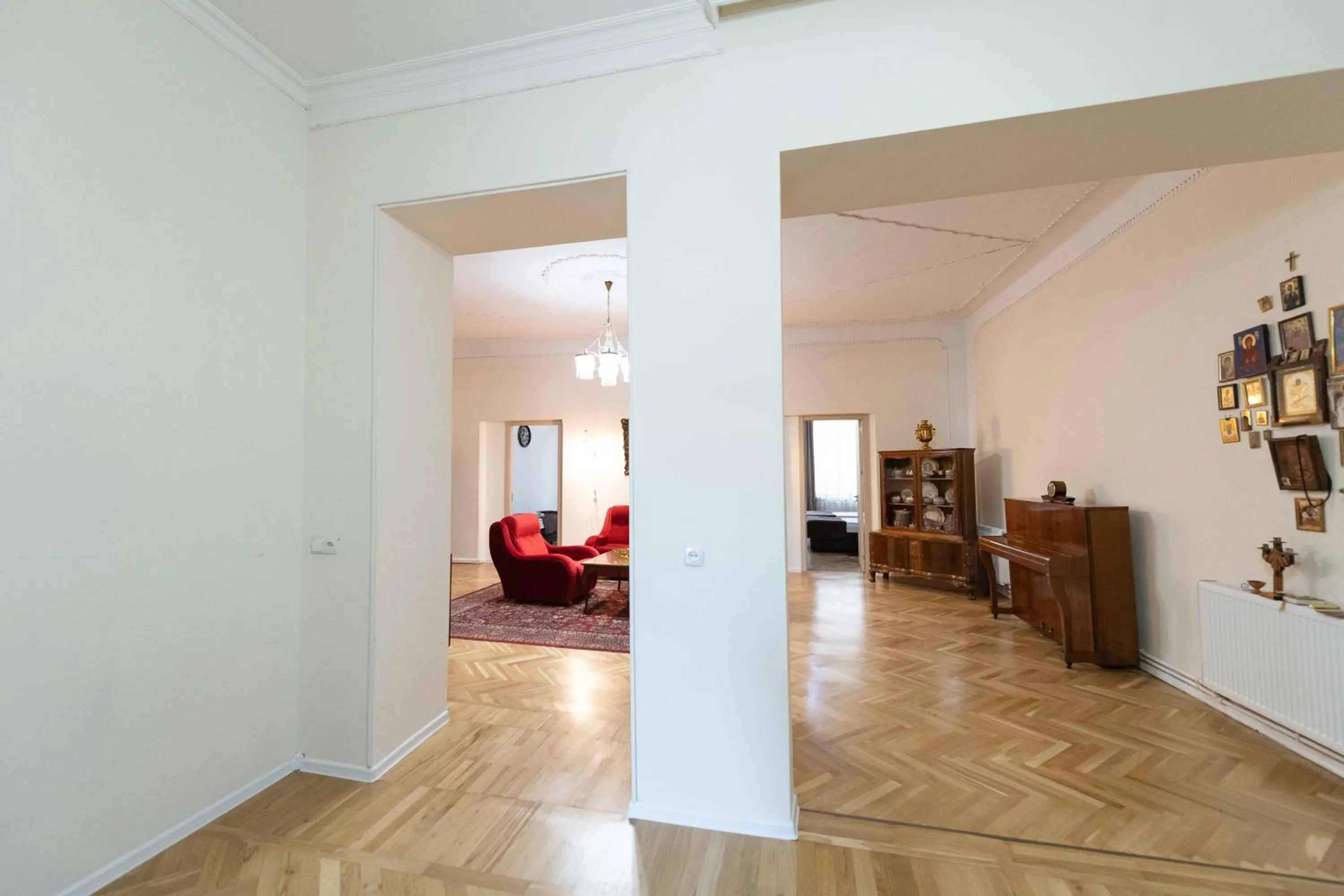 Seating area in Anna's Guest House