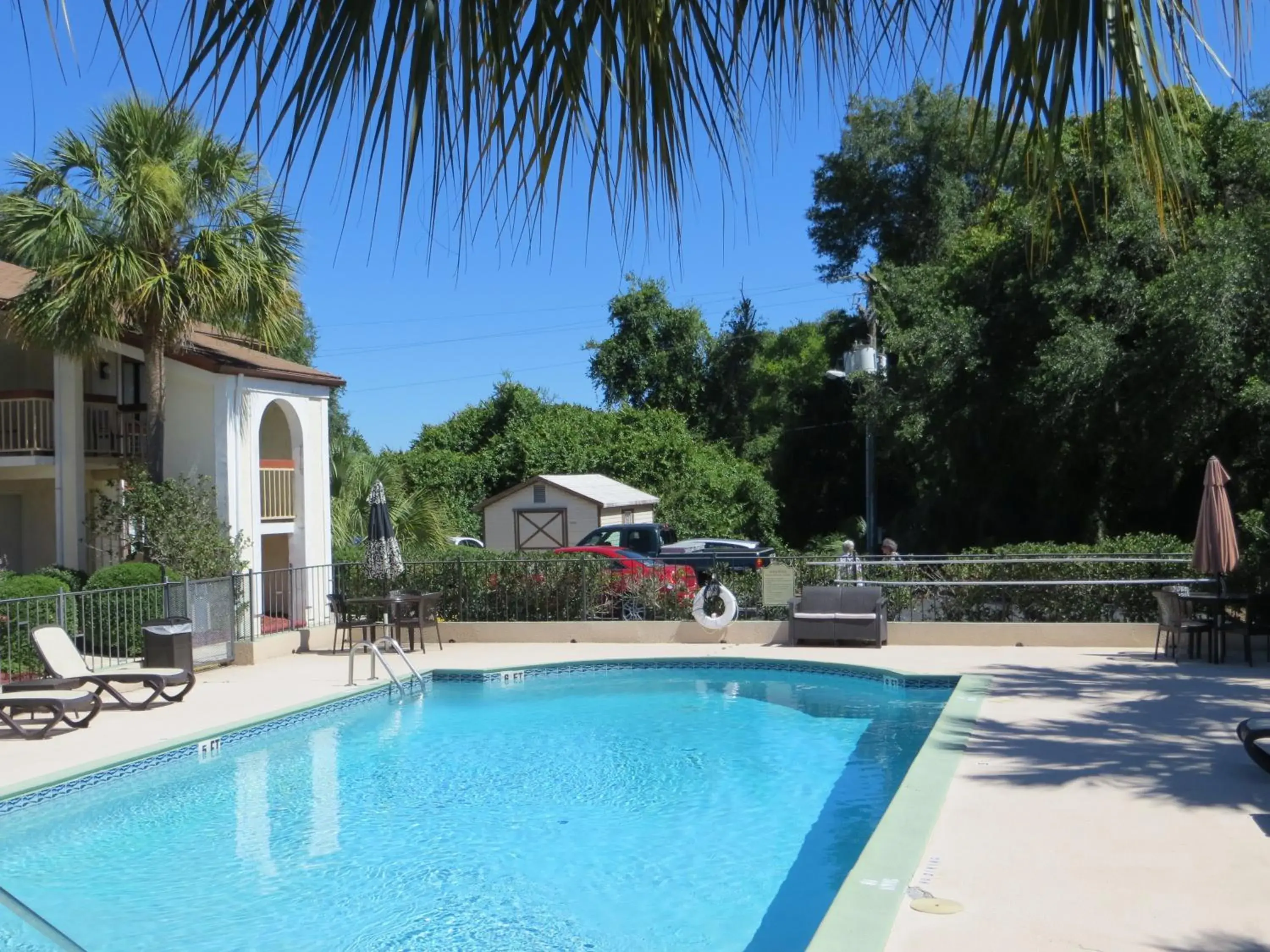 Swimming pool in Central Motel - Inverness Swimming pool in Central Motel - Inverness