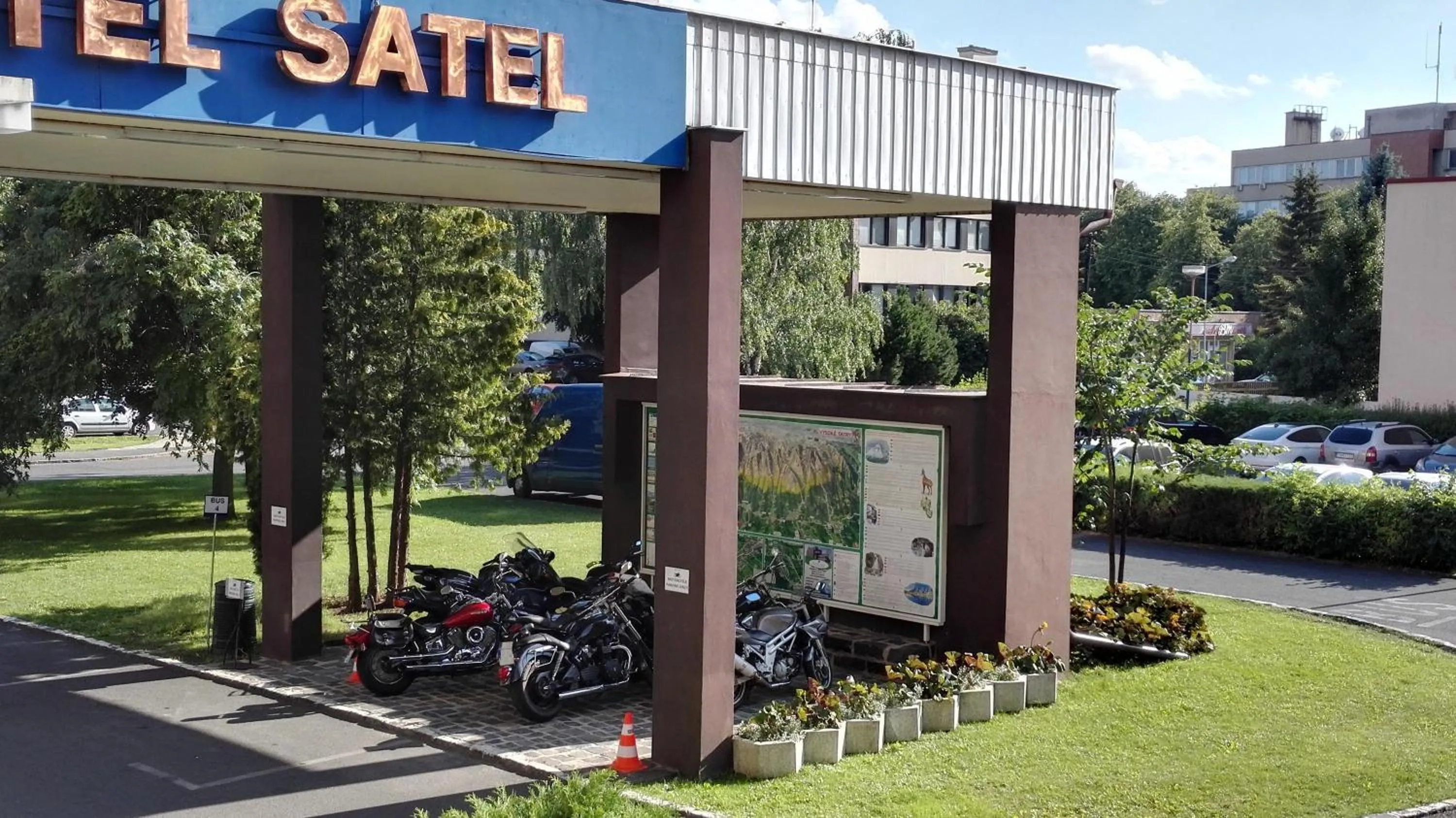 Off site in Hotel SATEL