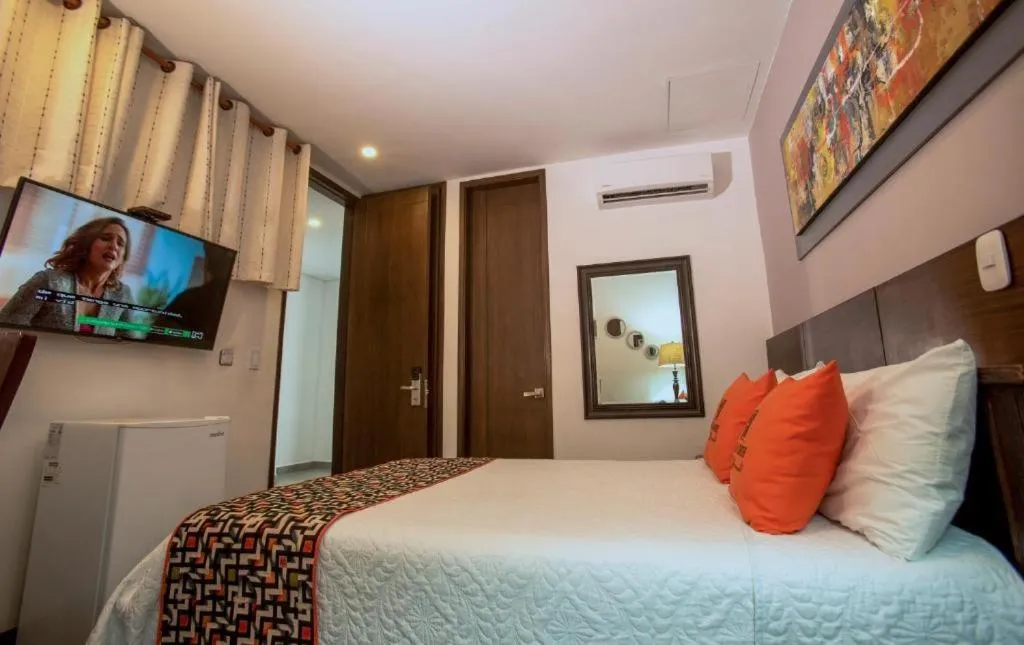 Bed in Hotel Ucla Center